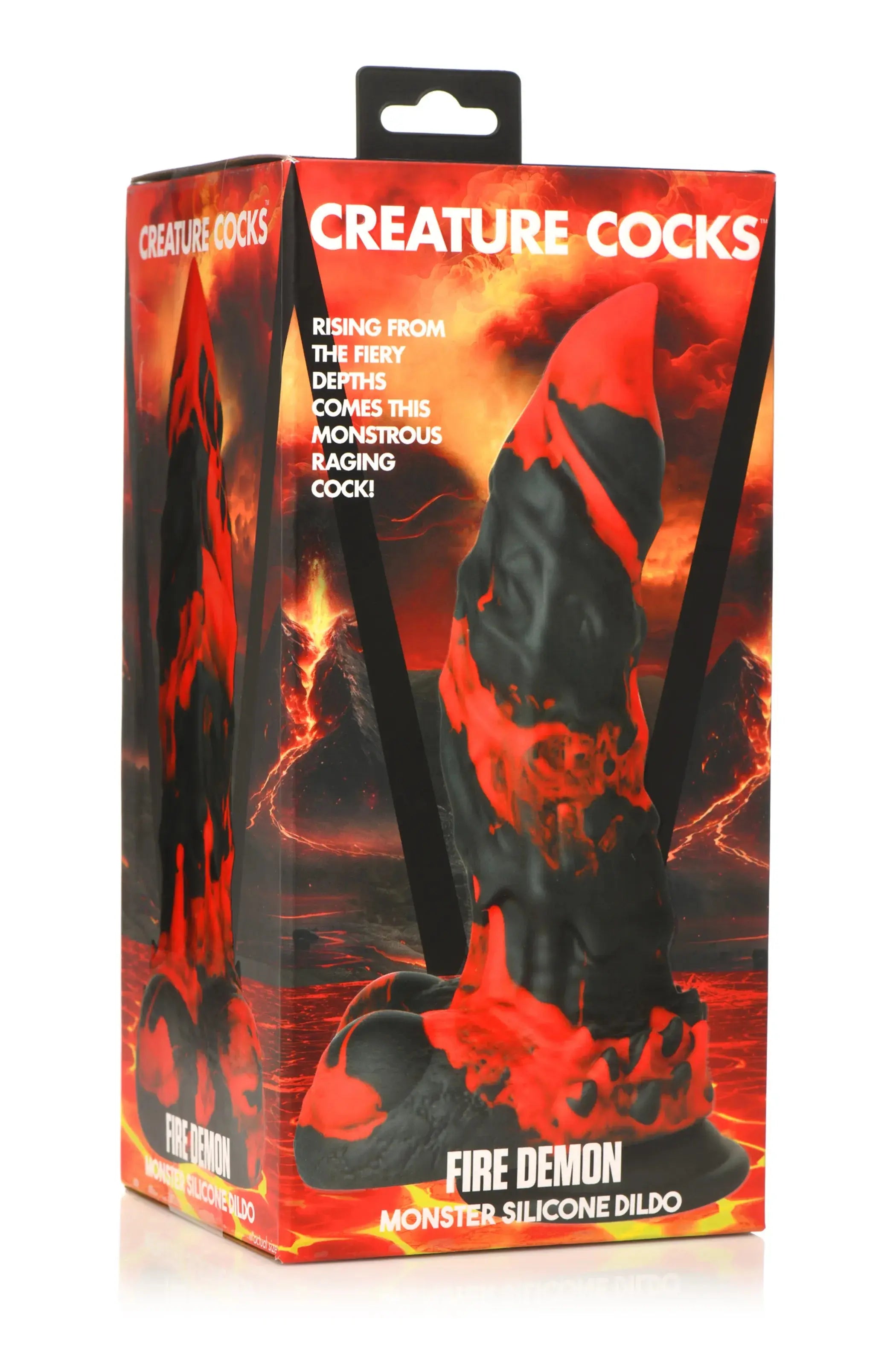 Fire Demon Monster Silicone Dildo XR Brands