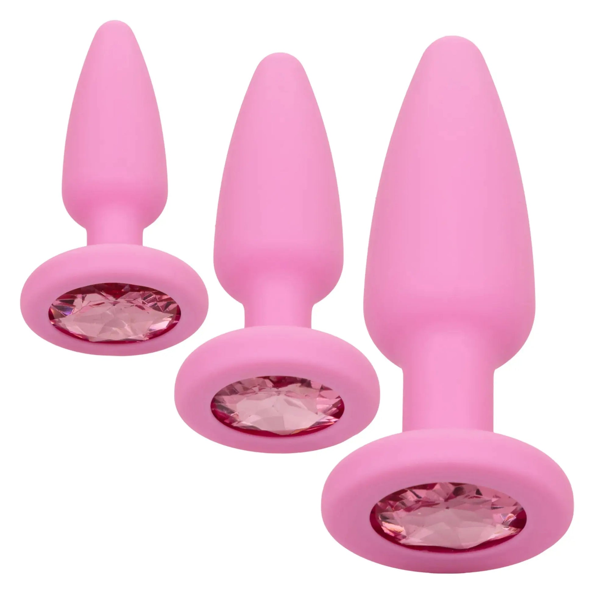 First Time Crystal Booty Kit Pink California Exotic Novelties