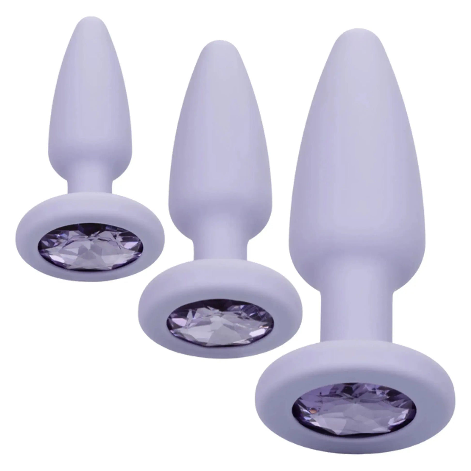 First Time Crystal Booty Kit Purple California Exotic Novelties