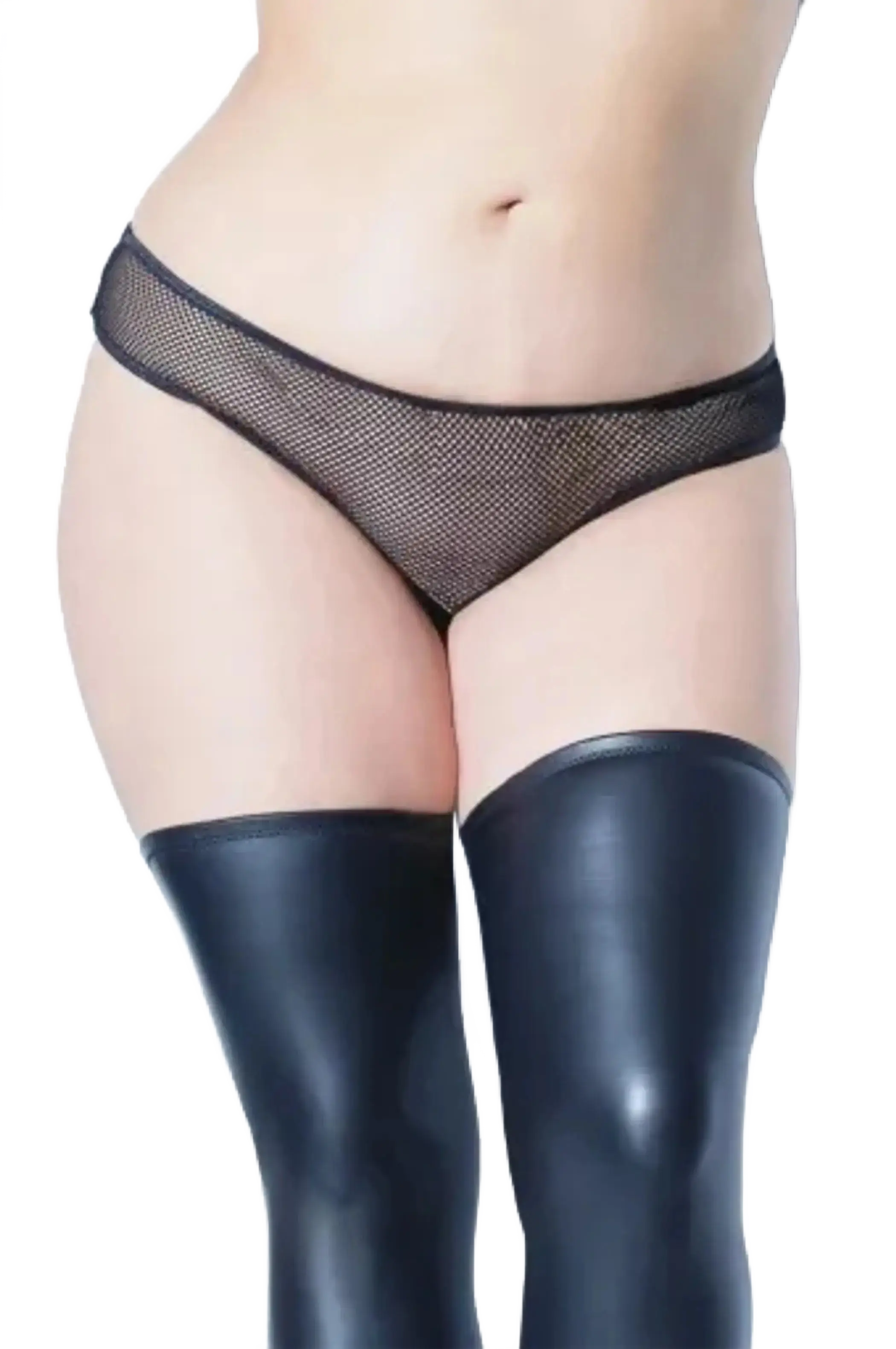 Coquette Fishnet Crotchless Panty Coquette