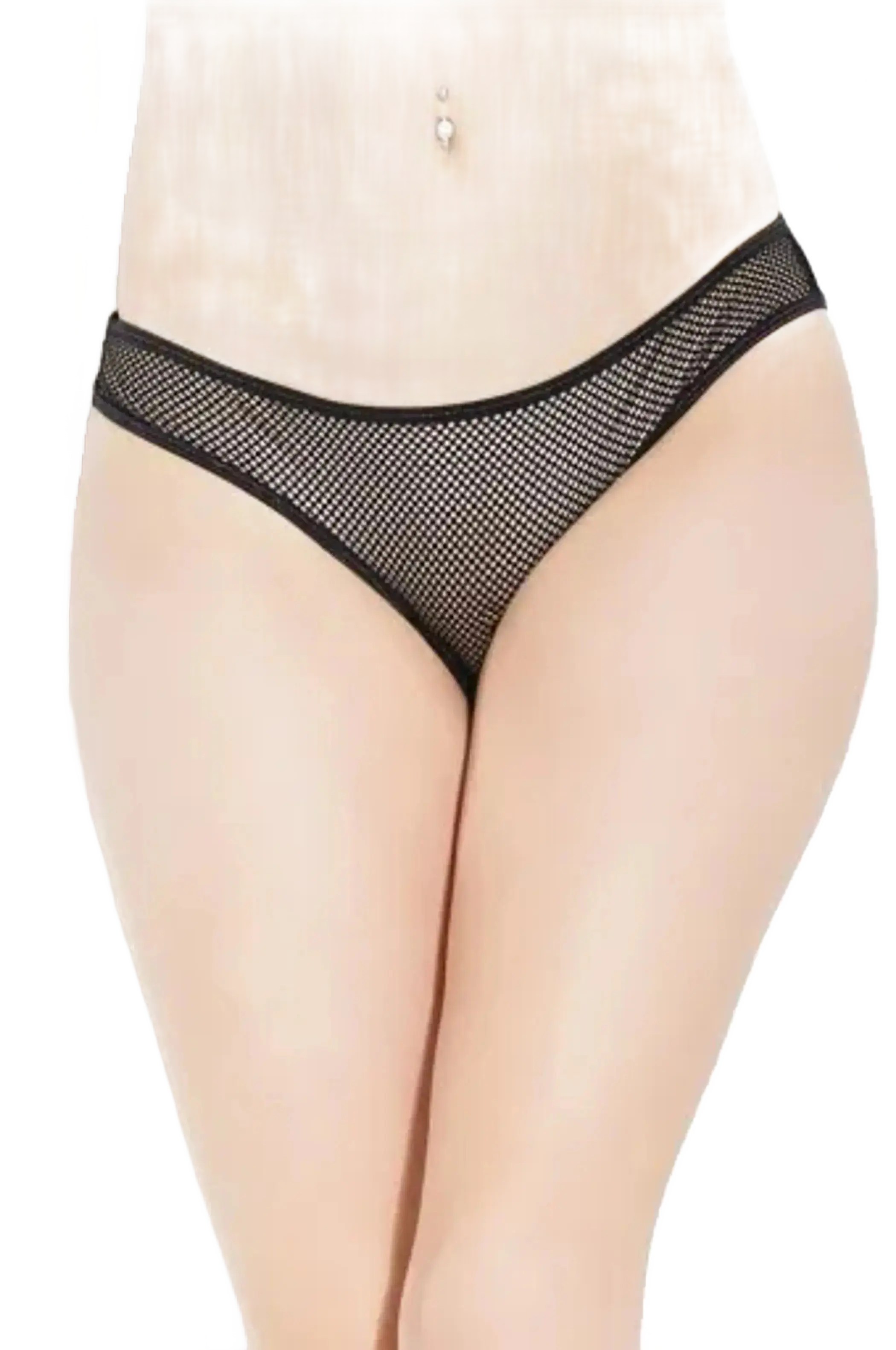 Coquette Fishnet Crotchless Panty Coquette