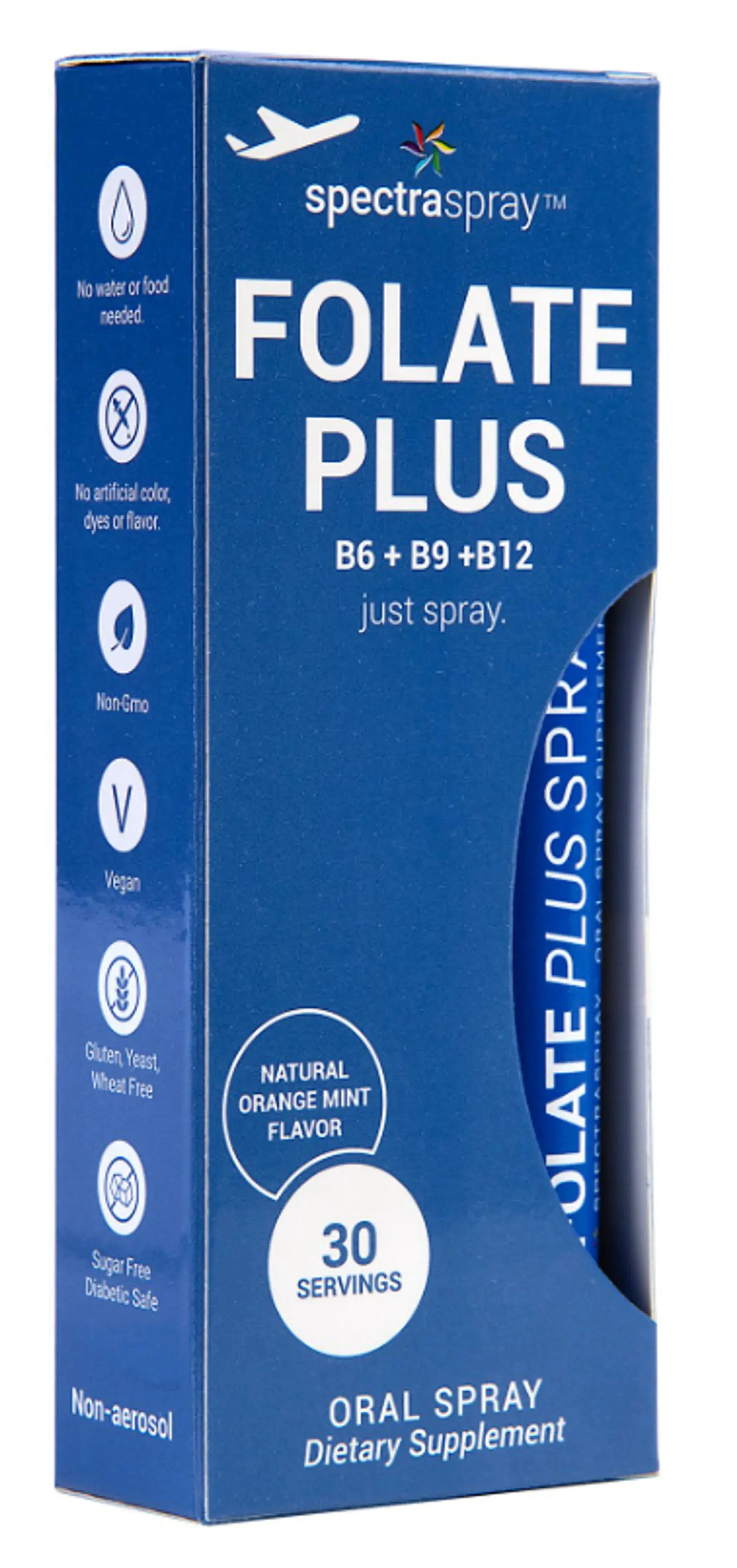 Folate Plus Oral Spray Vitamin by SpectraSpray SpectraSpray Global