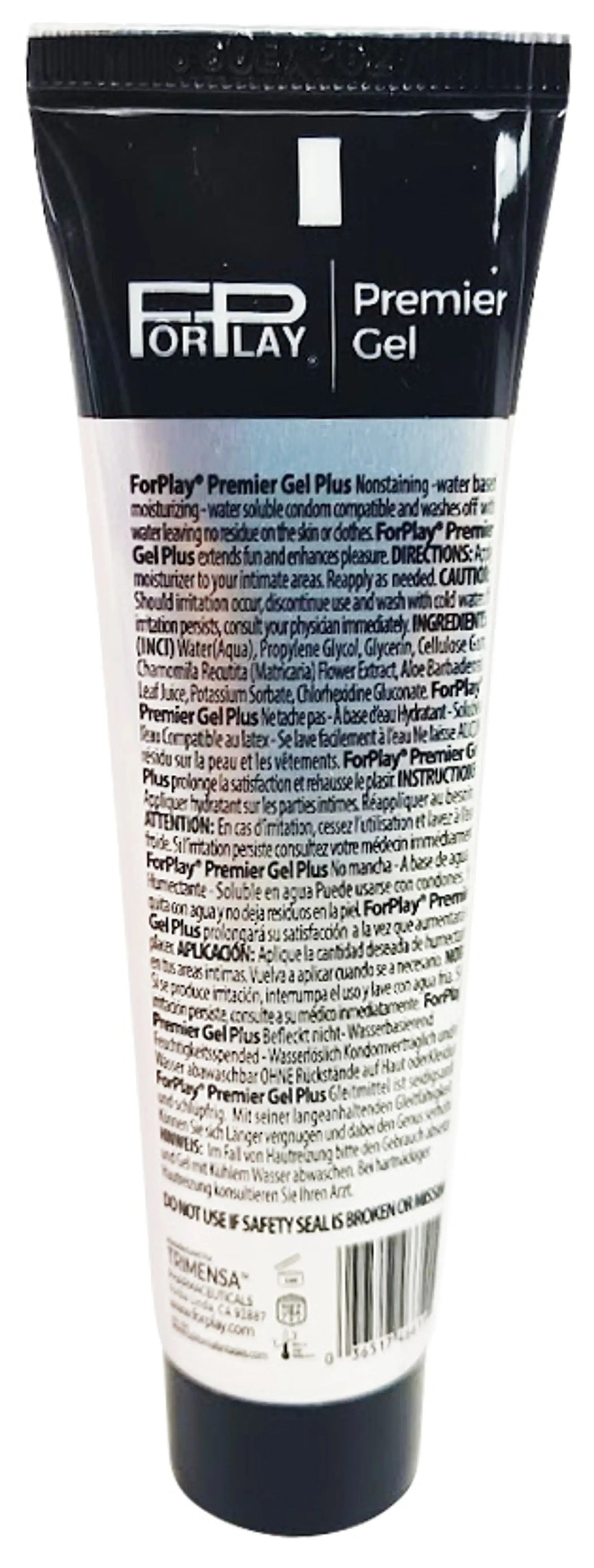 Forplay Premier Gel Plus 1.25 Oz Bulk Forplay Lubricants
