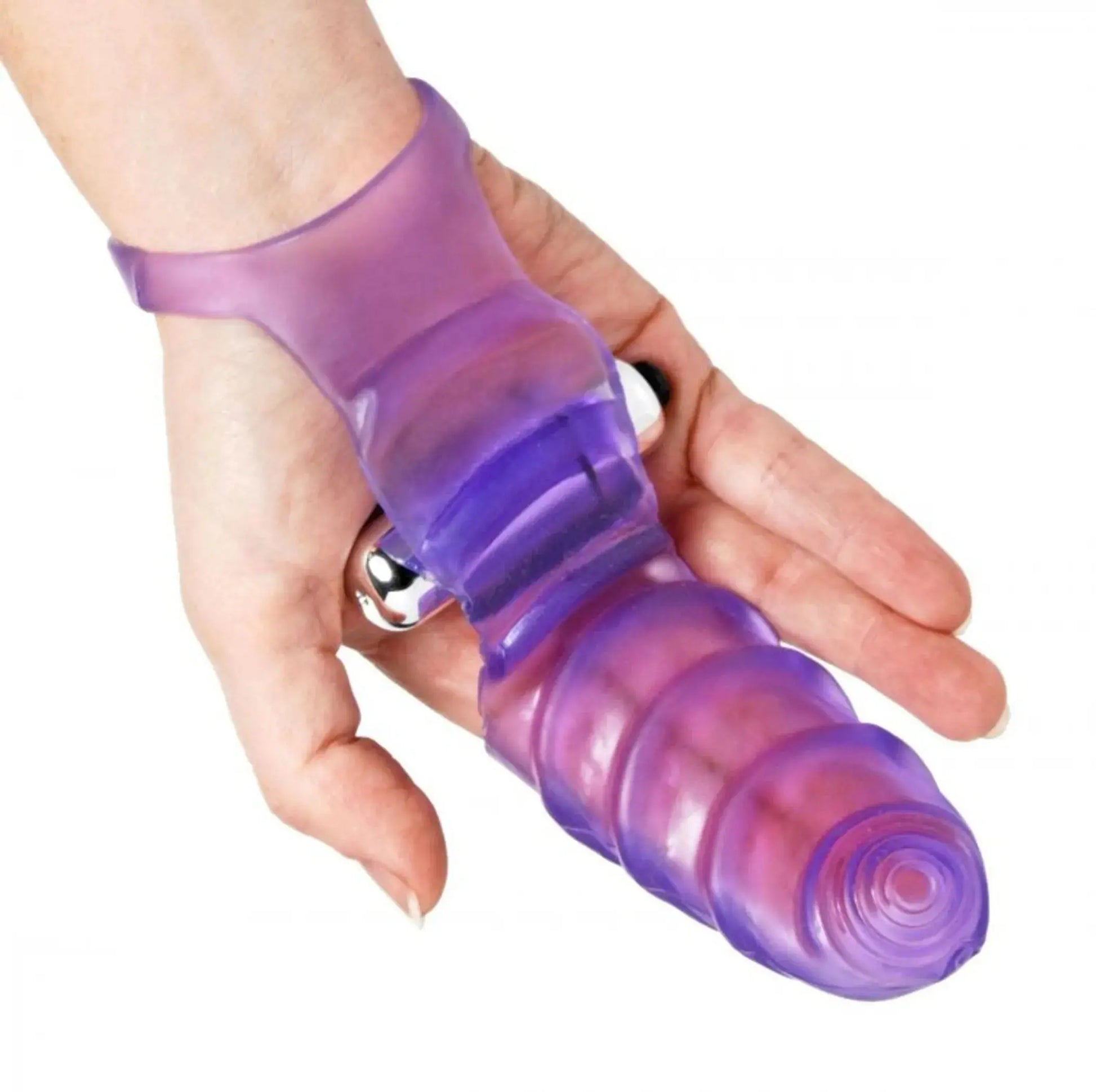 Frisky Double Finger Vibrating G-Spot Glove XR Brands
