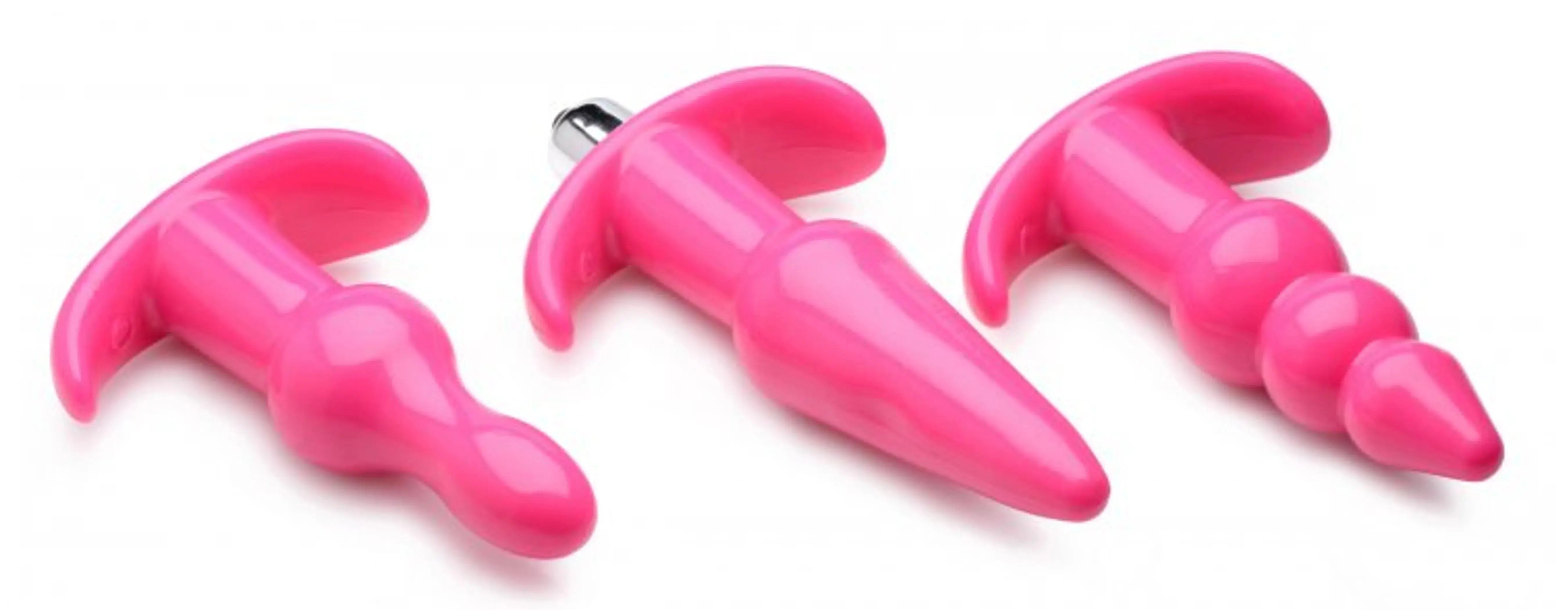 Frisky Thrill Trio Anal Plug Set XR Brands