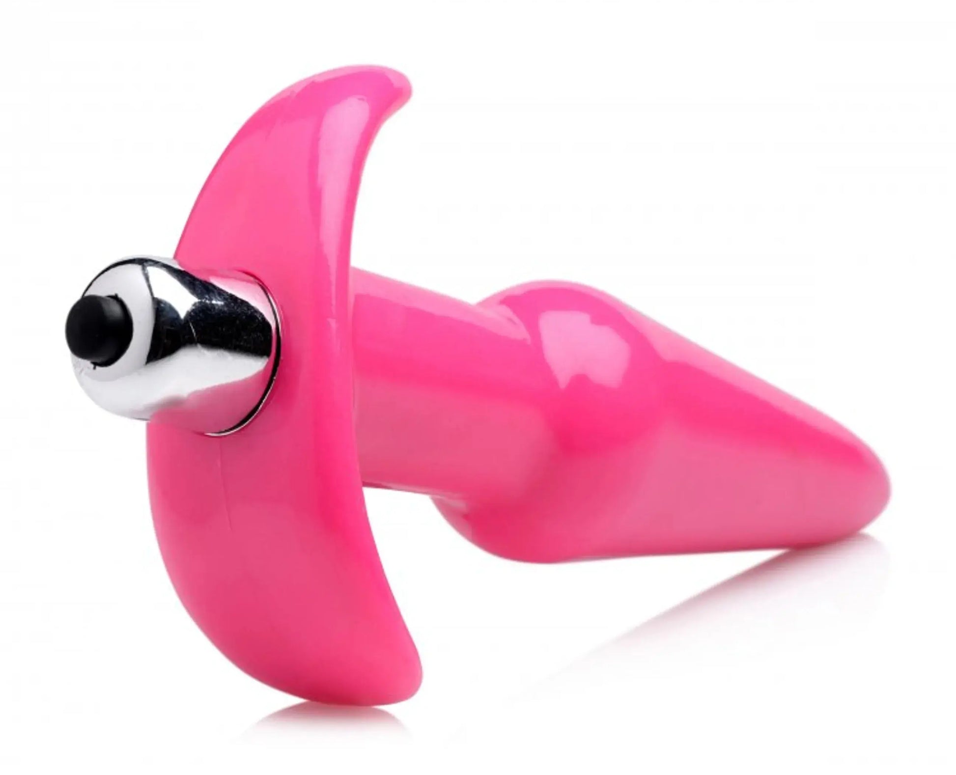 Frisky Thrilling Pink Smooth Vibrating Anal Plug XR Brands