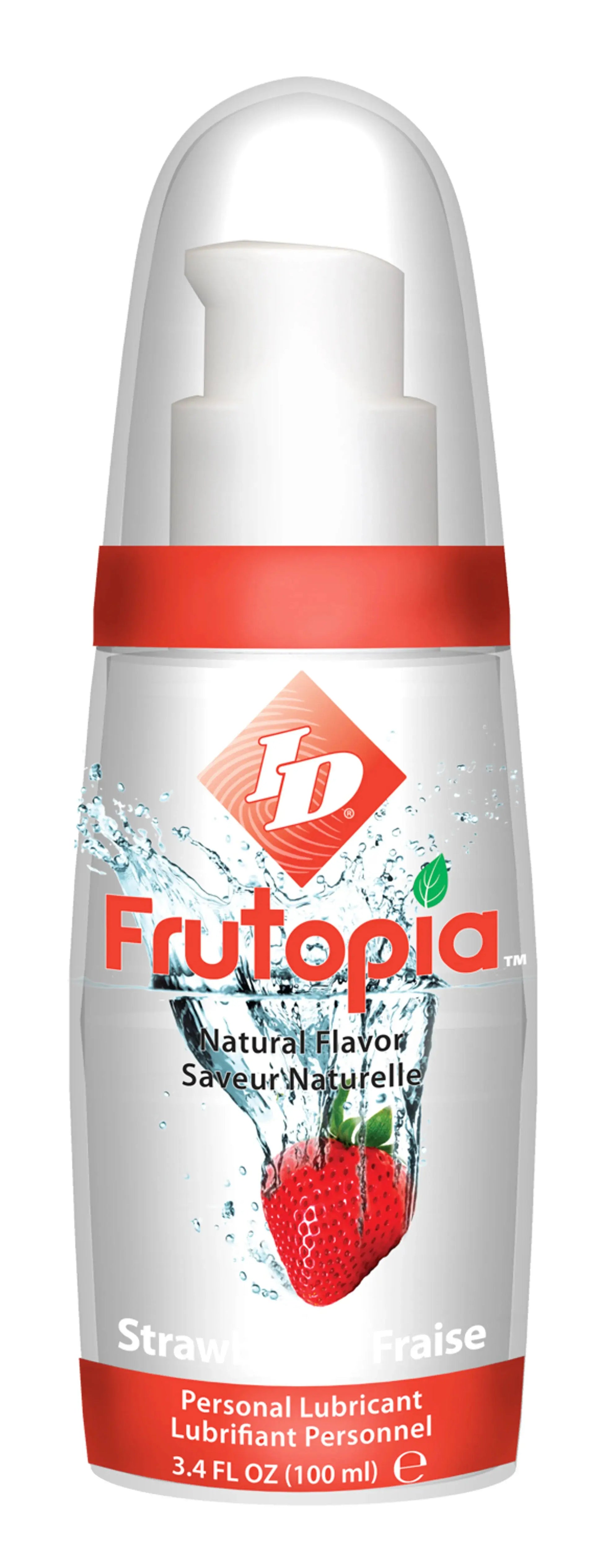 Frutopia Natural Strawberry Lube 3.4 oz ID Lube