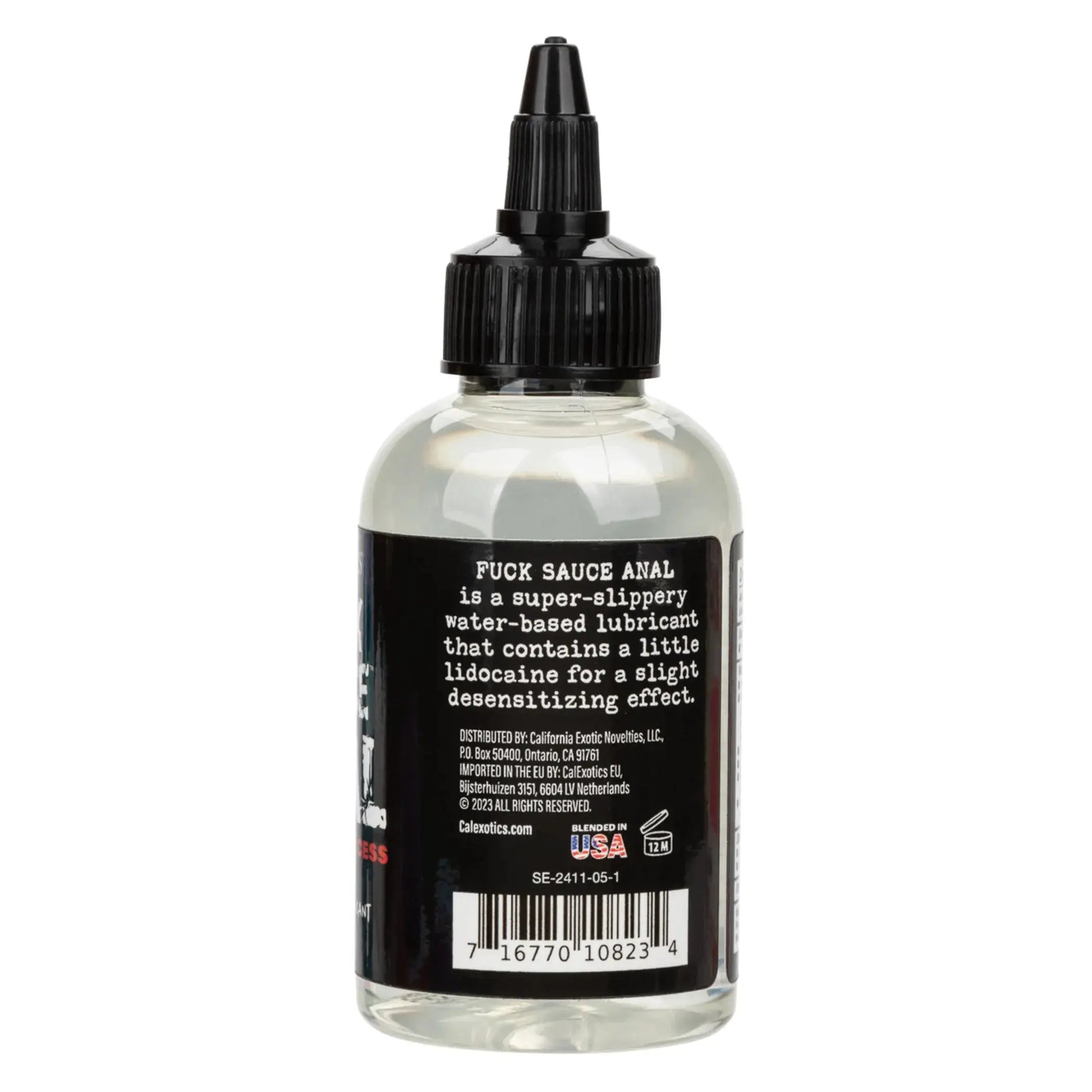 Fuck Sauce Anal Numbing Lube 4 oz California Exotic Novelties