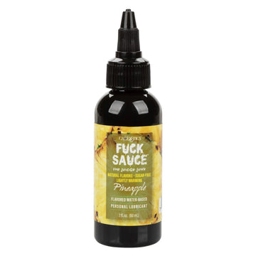 Fuck Sauce Pineapple Flavored Lube 2 oz California Exotic Novelties
