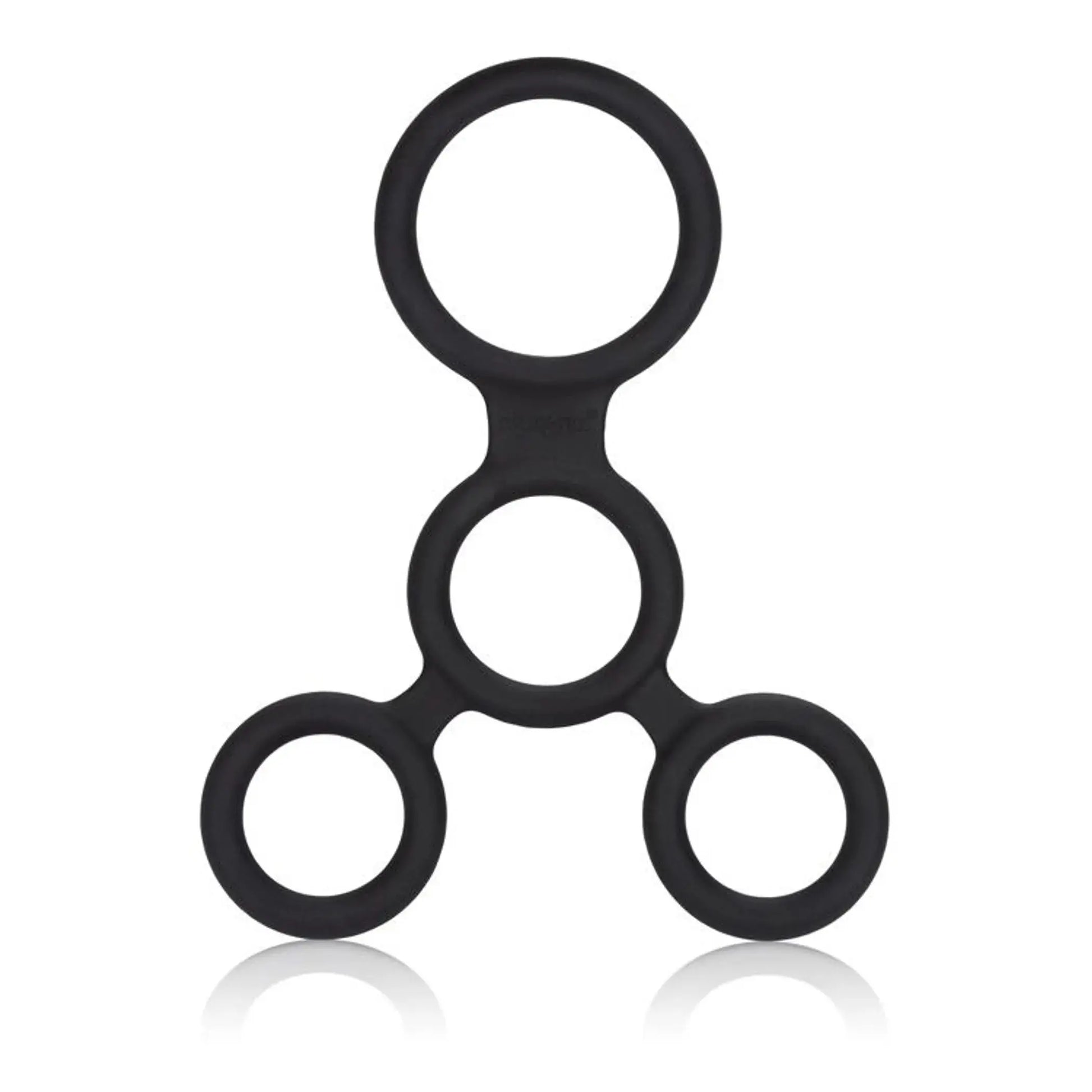 Full Erection Spreader Ring Black California Exotic Novelties