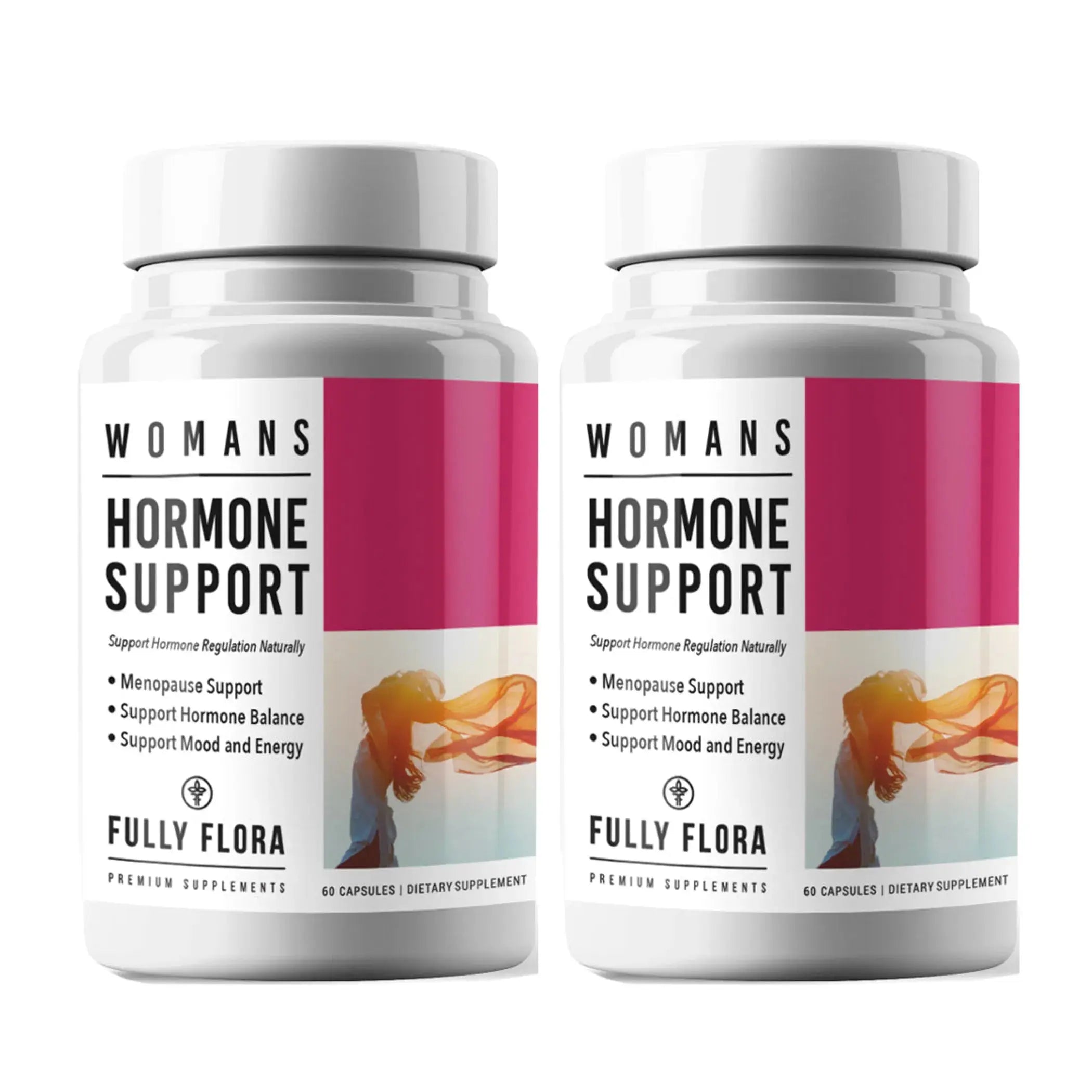 Fully Flora Hormone Support - 2 Bottle Pack Totally Products