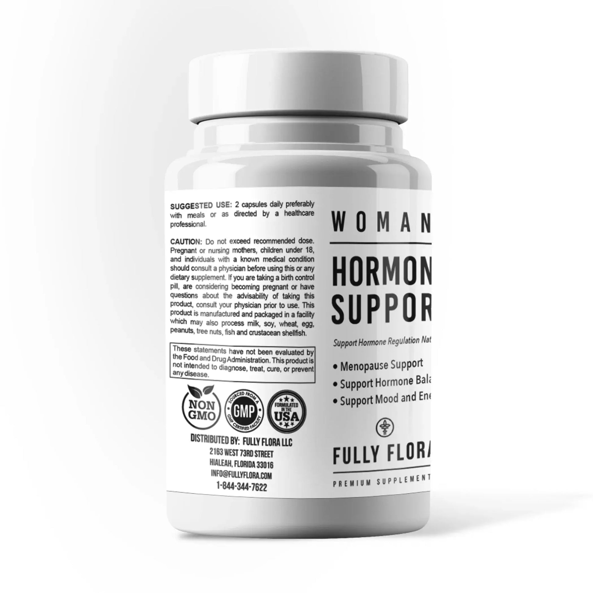 Fully Flora Hormone Support - 2 Bottle Pack Totally Products
