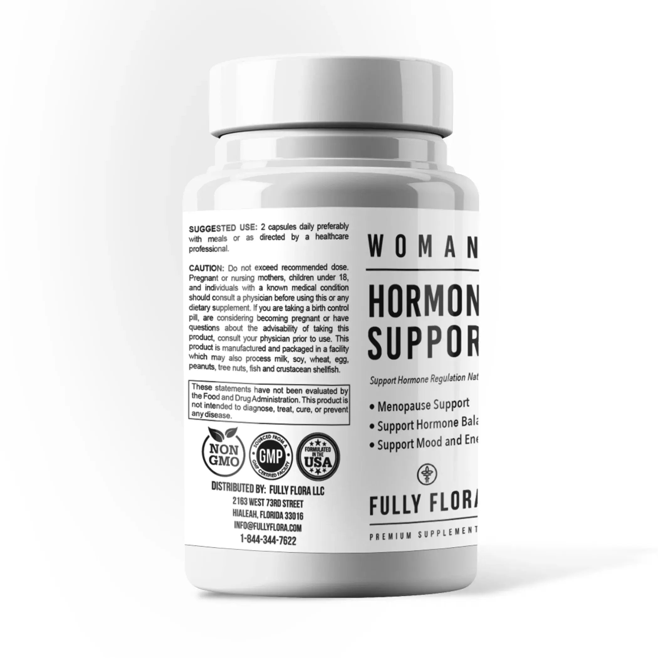 Fully Flora Hormone Support - 2 Bottle Pack Totally Products