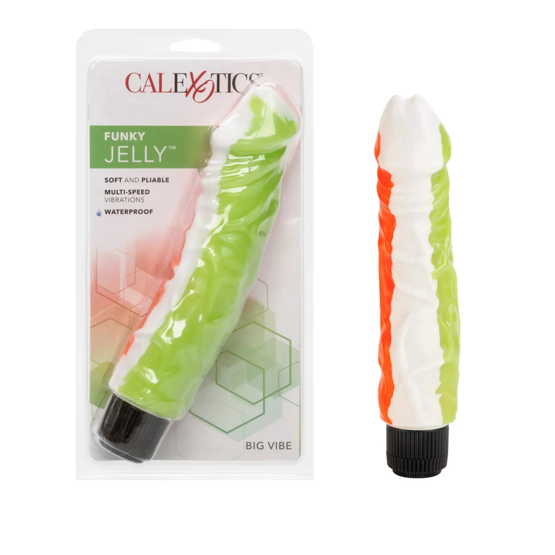 Funky Jelly Vibe 8in California Exotic Novelties