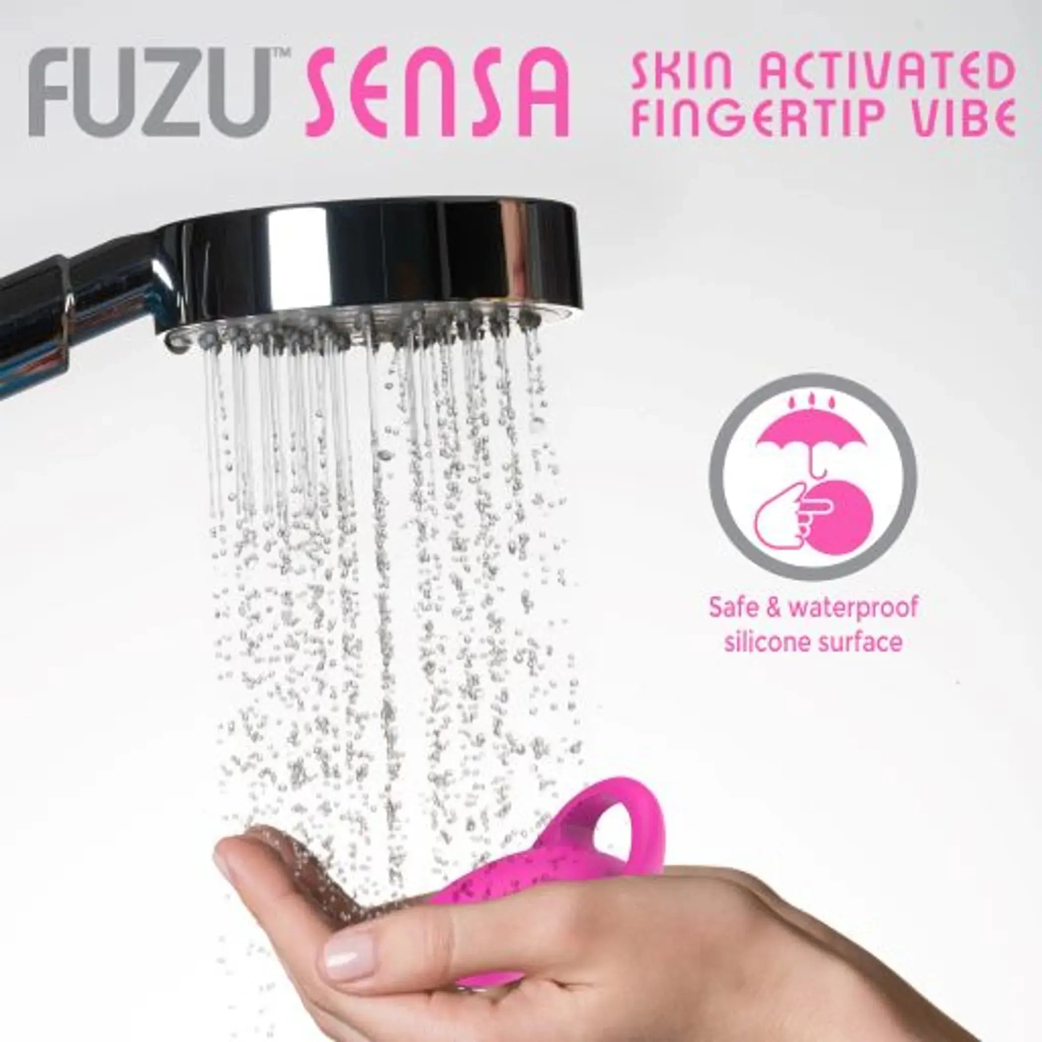 Fuzu Sensa Skin Activated Fingertip Vibe Pink Doctor Love