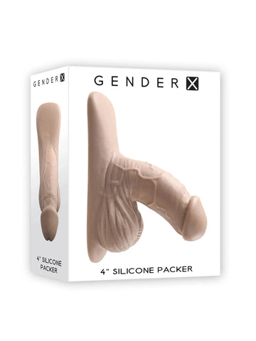 GENDER X 4IN SILICONE PACKER LIGHT Evolved Novelties