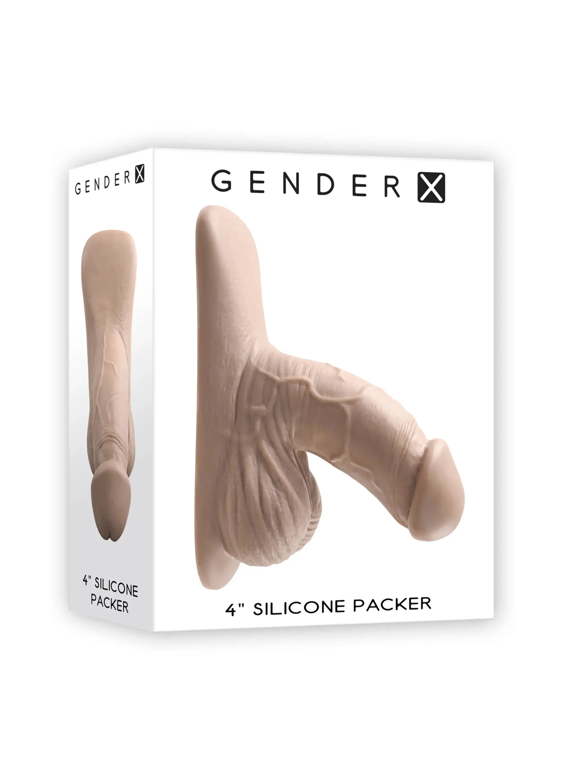 GENDER X 4IN SILICONE PACKER LIGHT Evolved Novelties