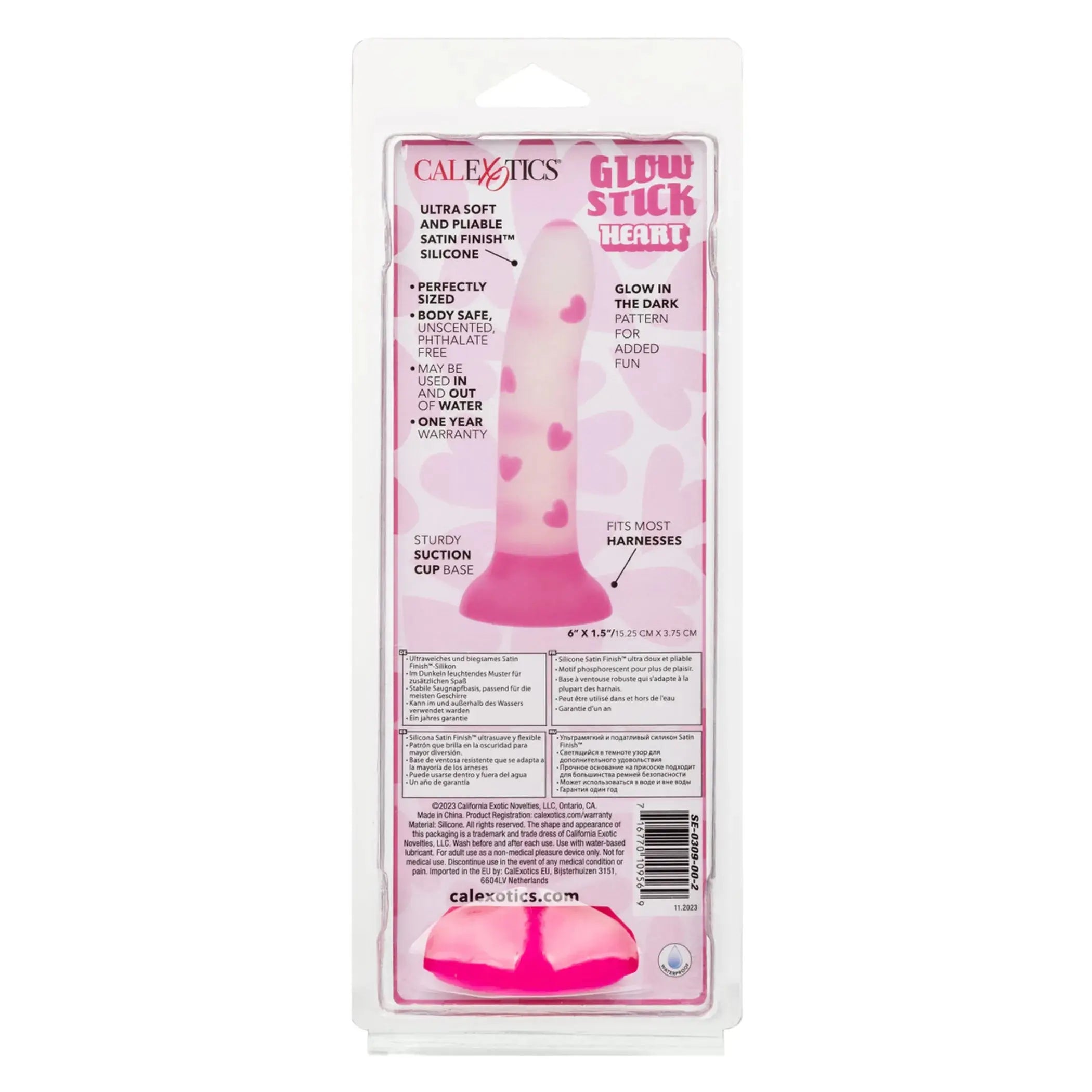GLOW STICK HEART California Exotic Novelties