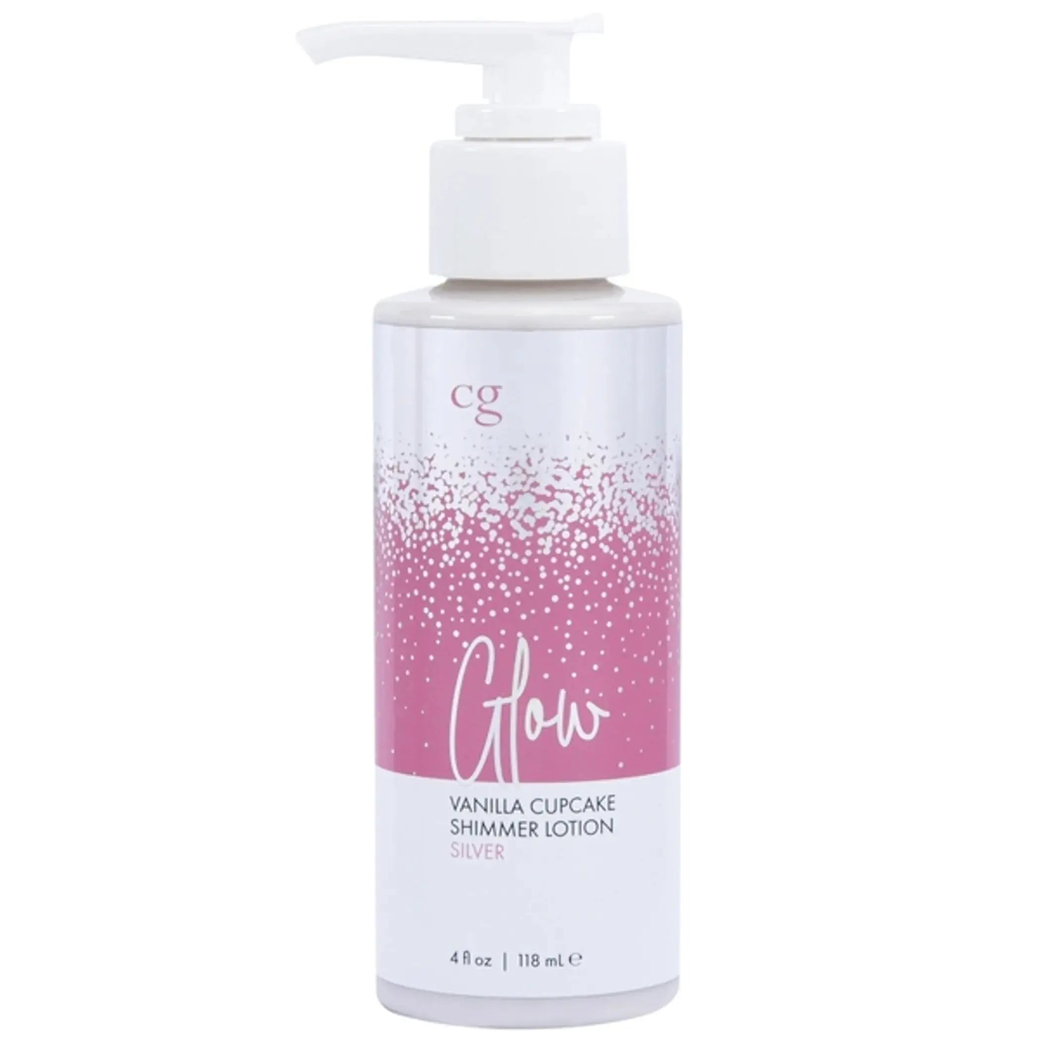 GLOW VANILLA CUPCAKE SHIMMER LOTION SILVER 4 FL OZ Classic Brands