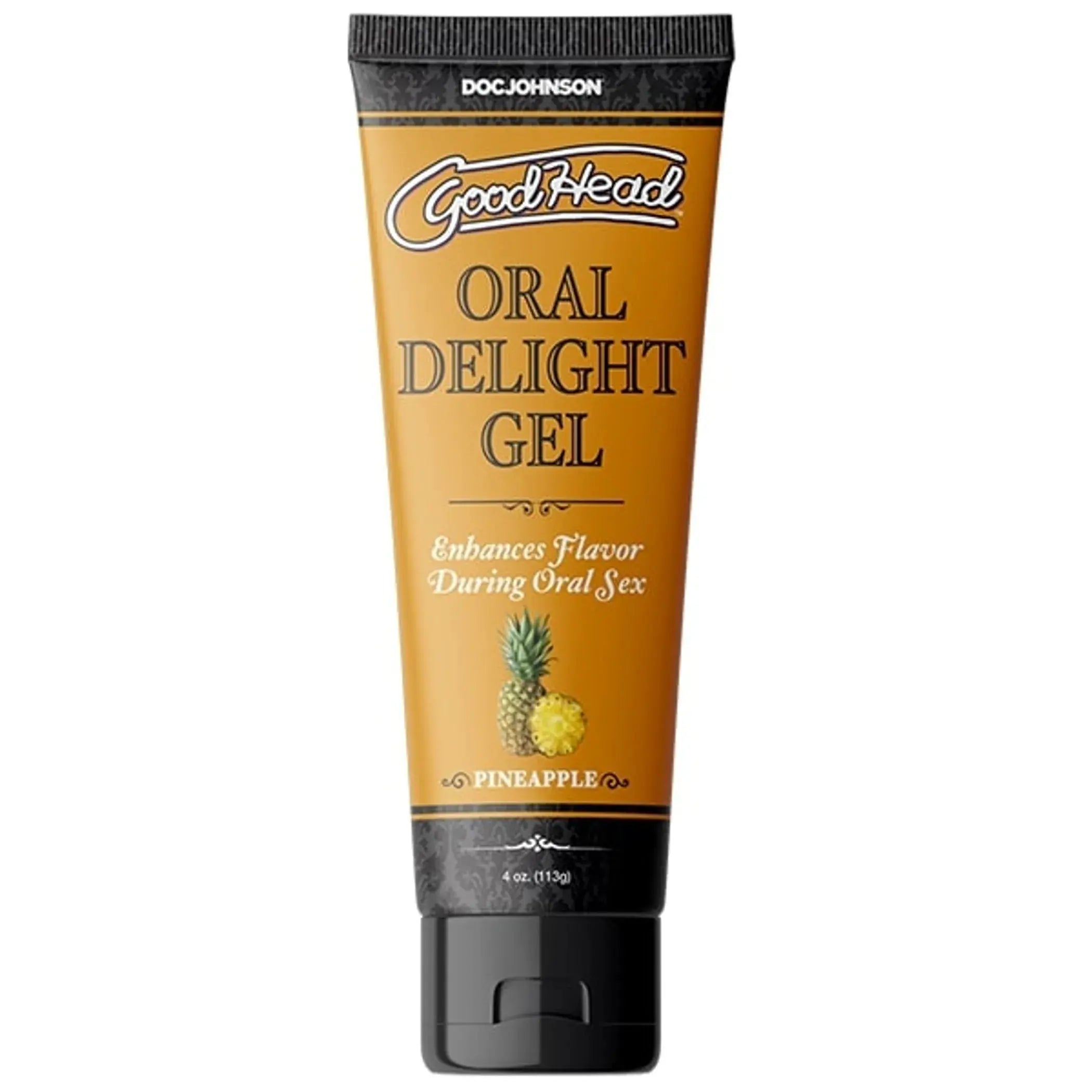 GOODHEAD ORAL DELIGHT GEL 4 OZ PINEAPPLE Doc Johnson Novelties