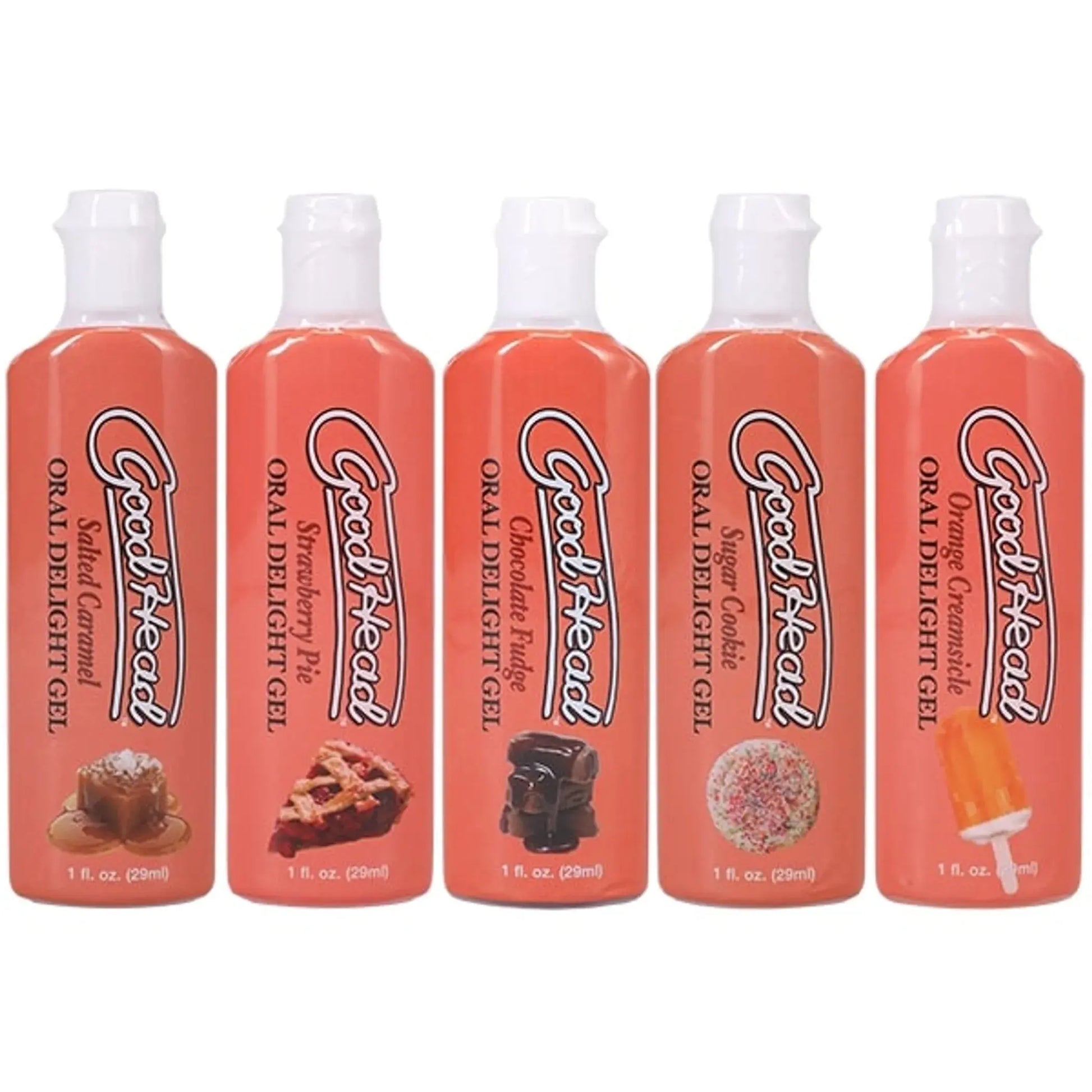 GOODHEAD ORAL DELIGHT GEL 5 PK DESSERTS Doc Johnson Novelties