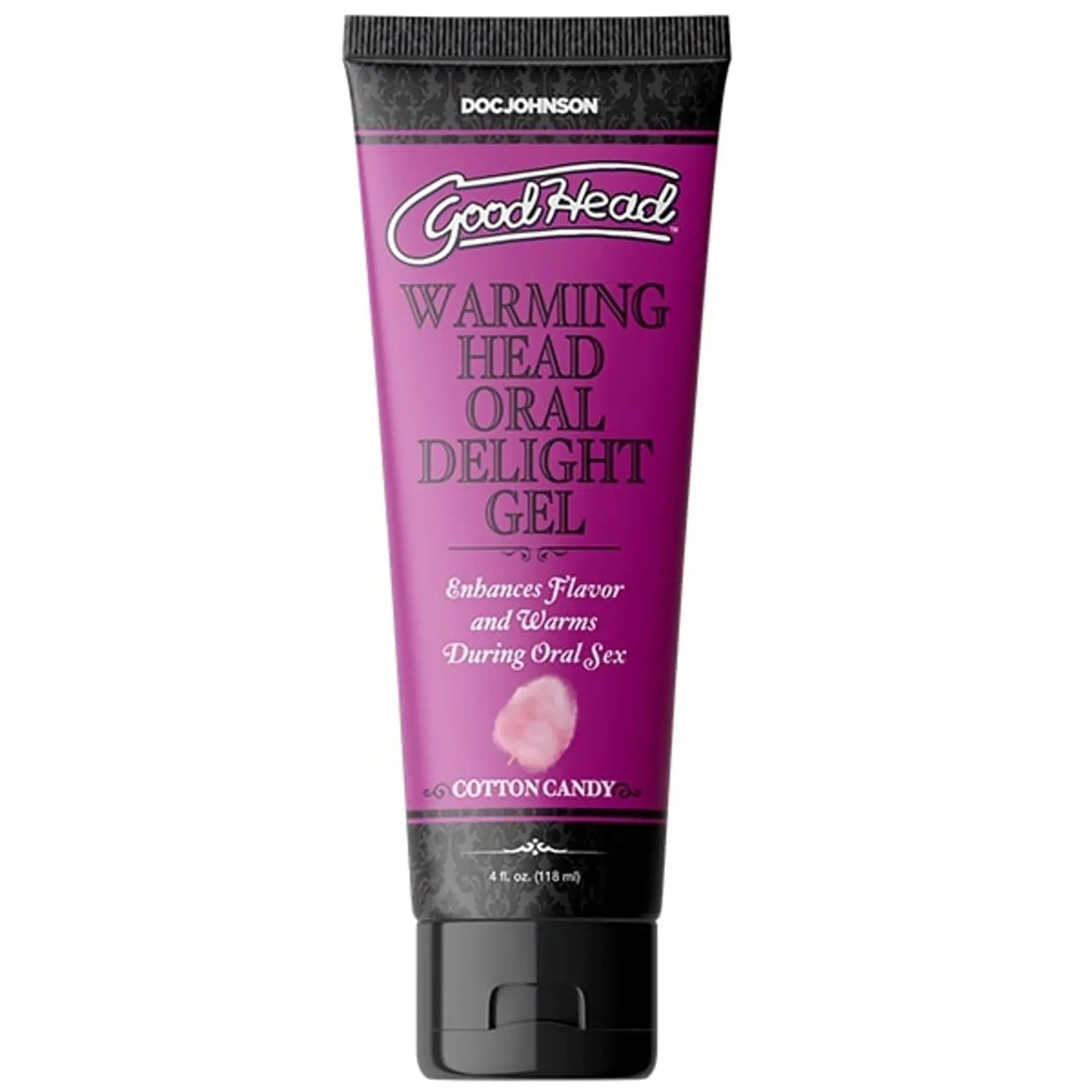 GOODHEAD WARMING ORAL DELIGHT GEL COTTON CANDY 4 OZ (BULK) Doc Johnson Novelties