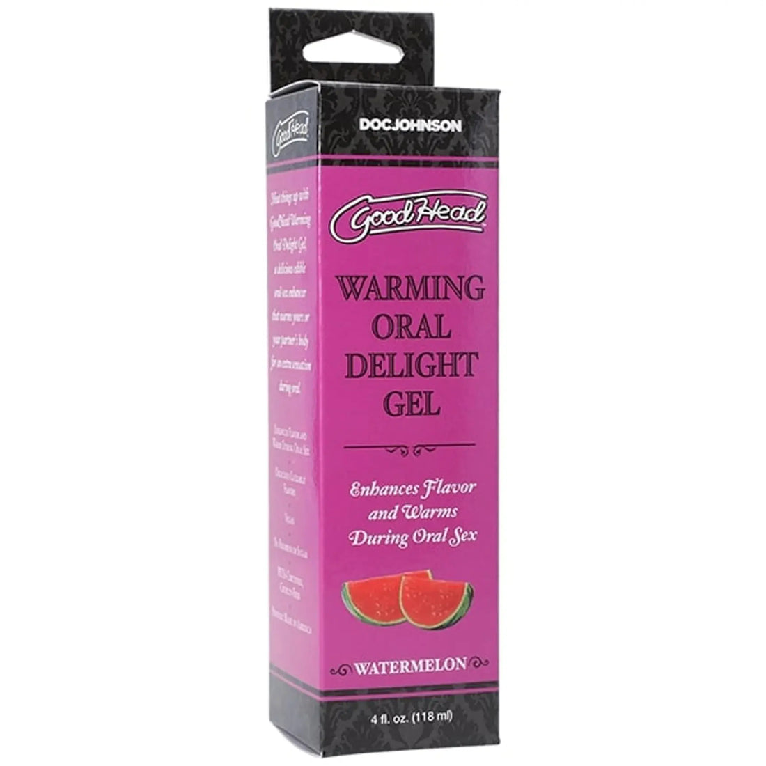 GOODHEAD WARMING ORAL DELIGHT GEL WATERMELON 4 OZ Doc Johnson Novelties