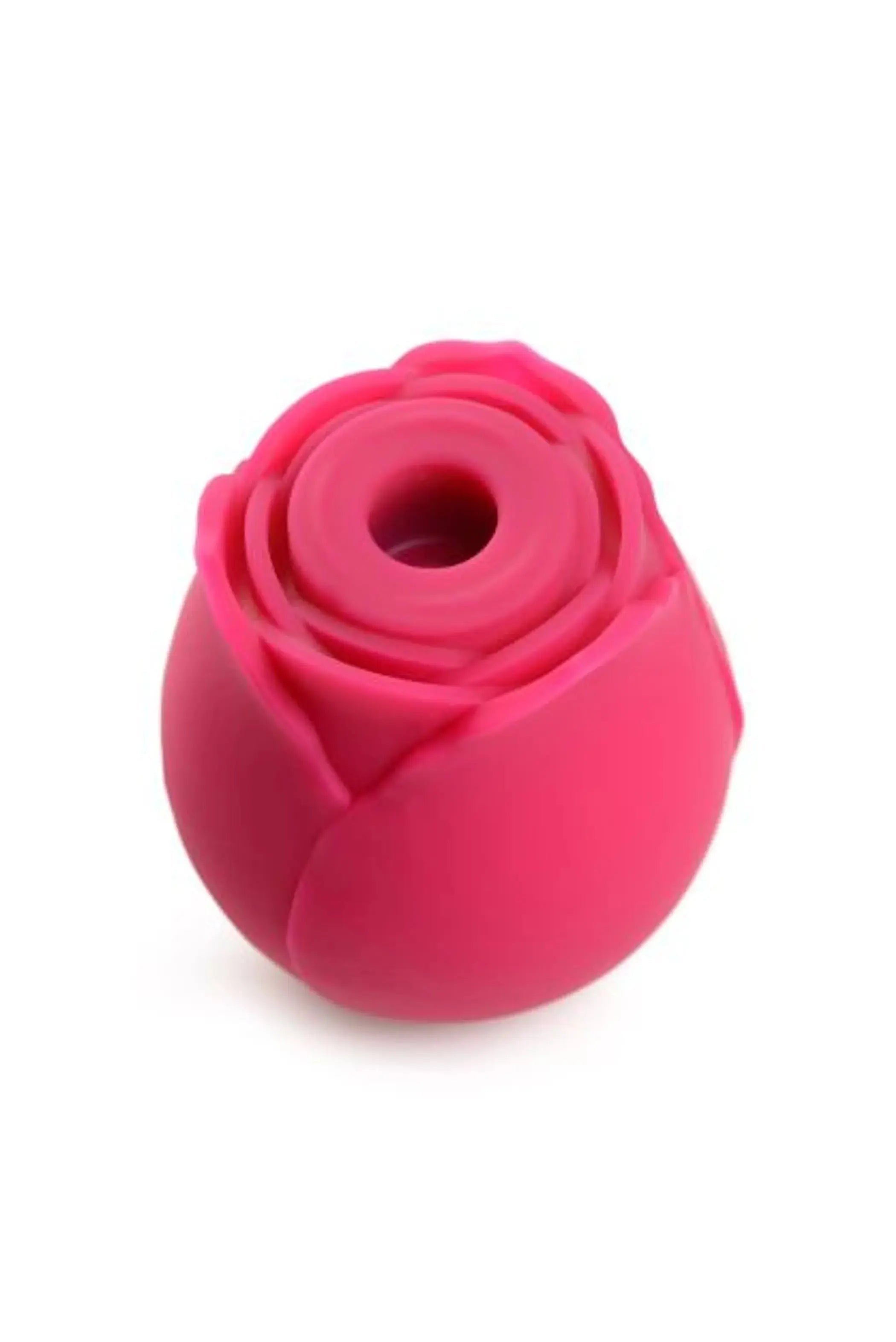 GOSSIP ROSE 10X SILICONE CLIT SUCTION STIMULATOR BURGUNDY CURVE NOVELTIES