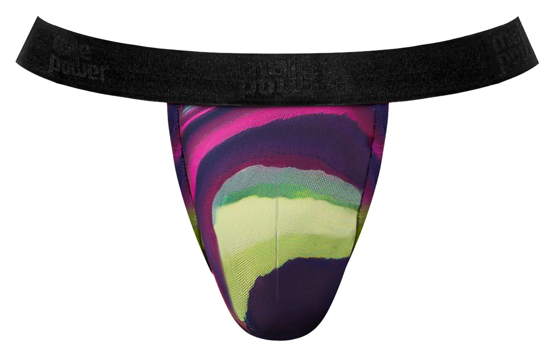 Galactic Print Strappy Jock Male Power Lingerie