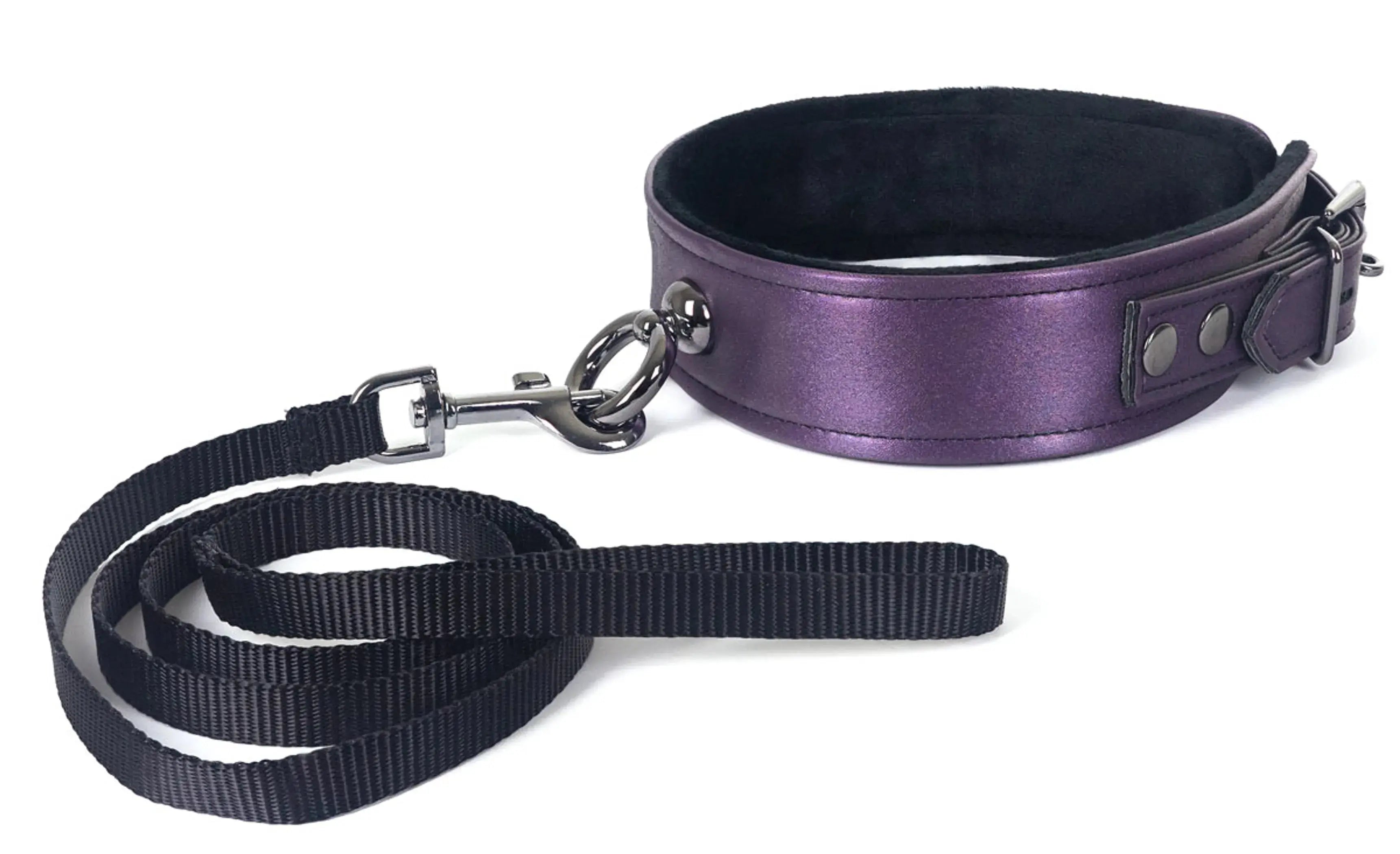 Galaxy Legend Collar & Leash Purple Spartacus
