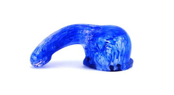 Gee Whiz Blue Marble Vibrator Sleeve Vixen Creations