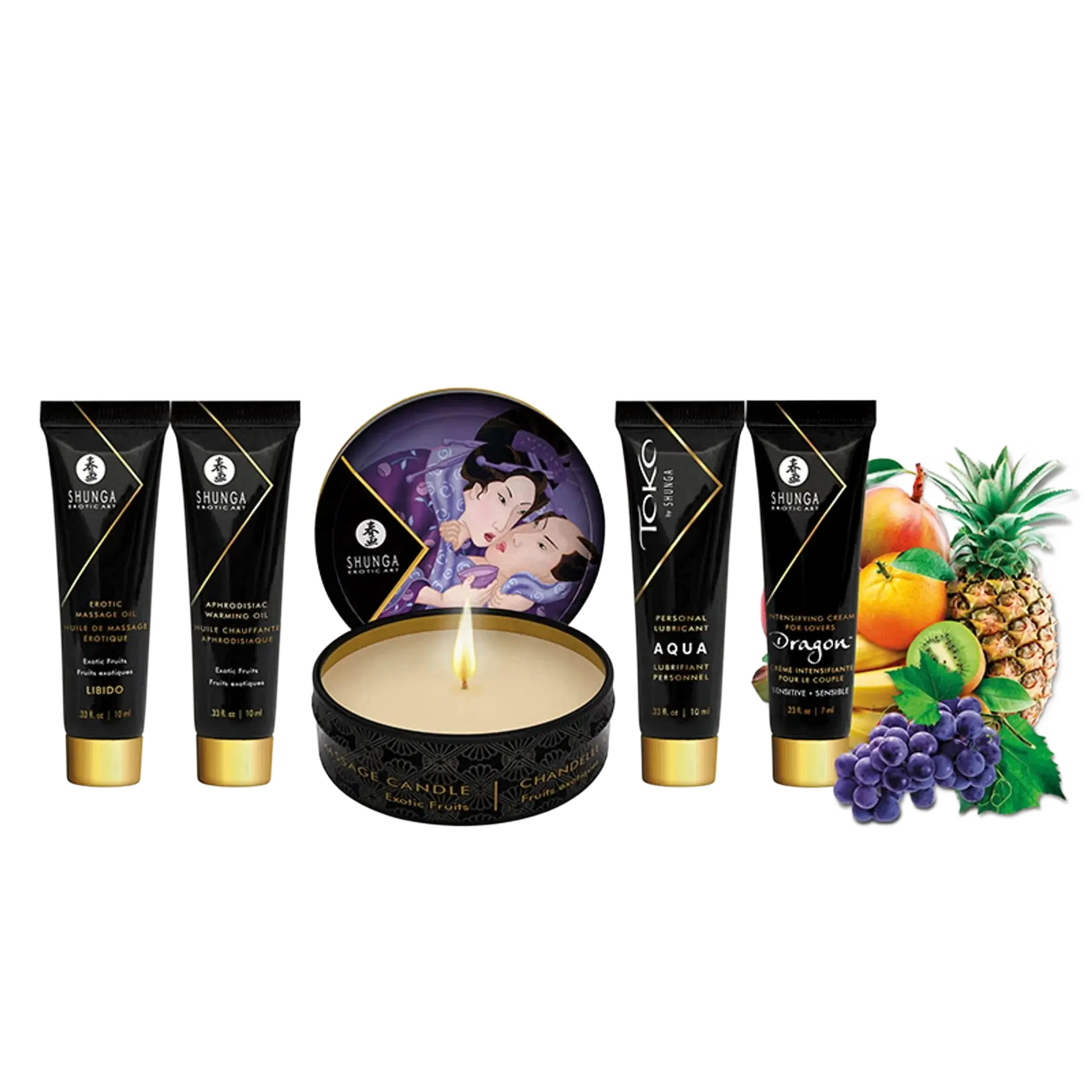 GEISHA'S SECRET KIT EXOTIC FRUIT Shunga