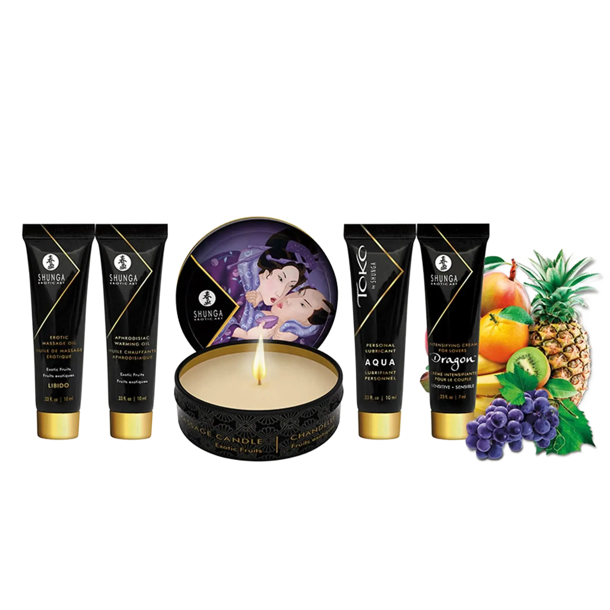 GEISHA'S SECRET KIT EXOTIC FRUIT Shunga