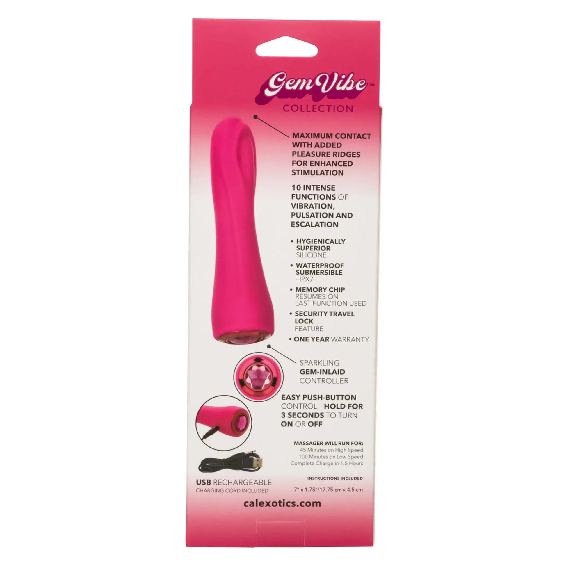Gem Vibes Bliss Vibrator California Exotic Novelties