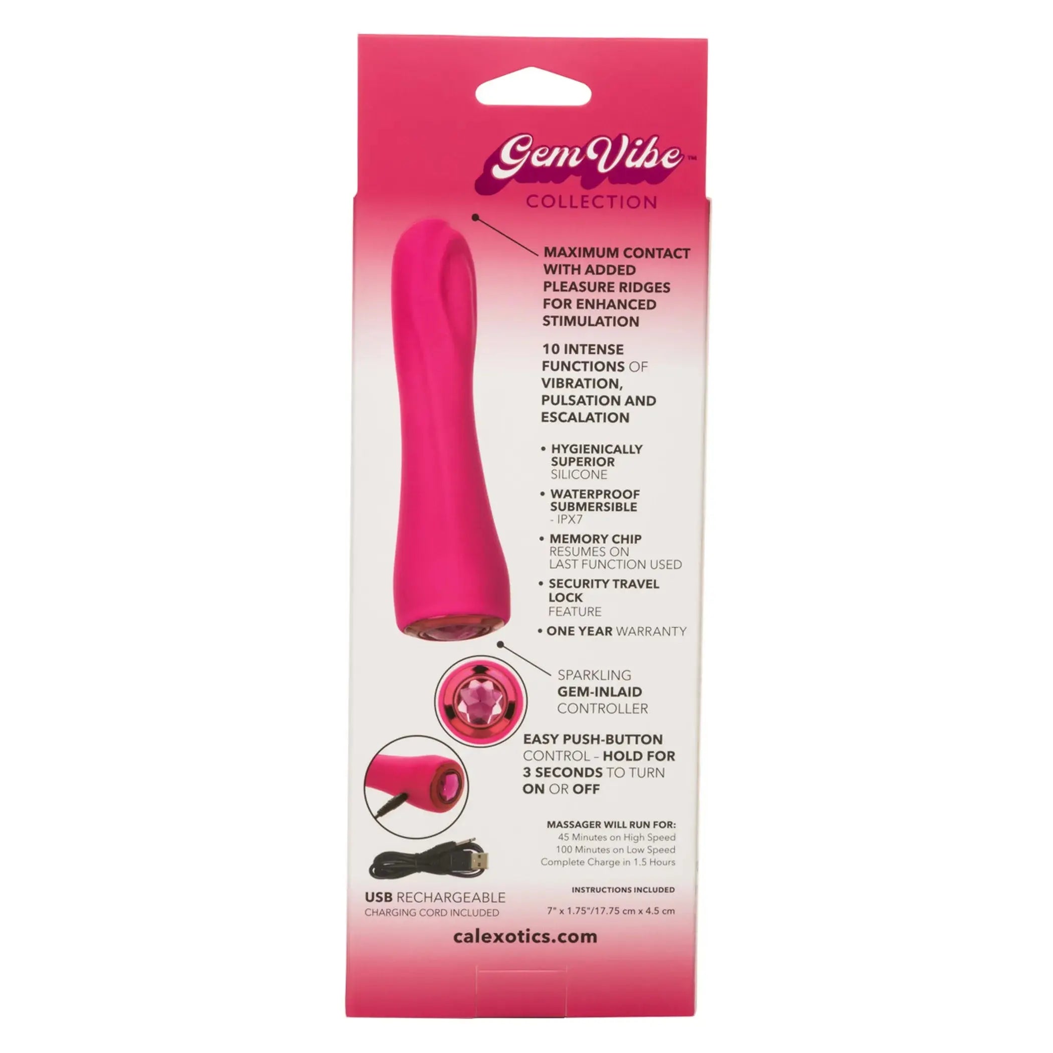 Gem Vibes Bliss Vibrator California Exotic Novelties