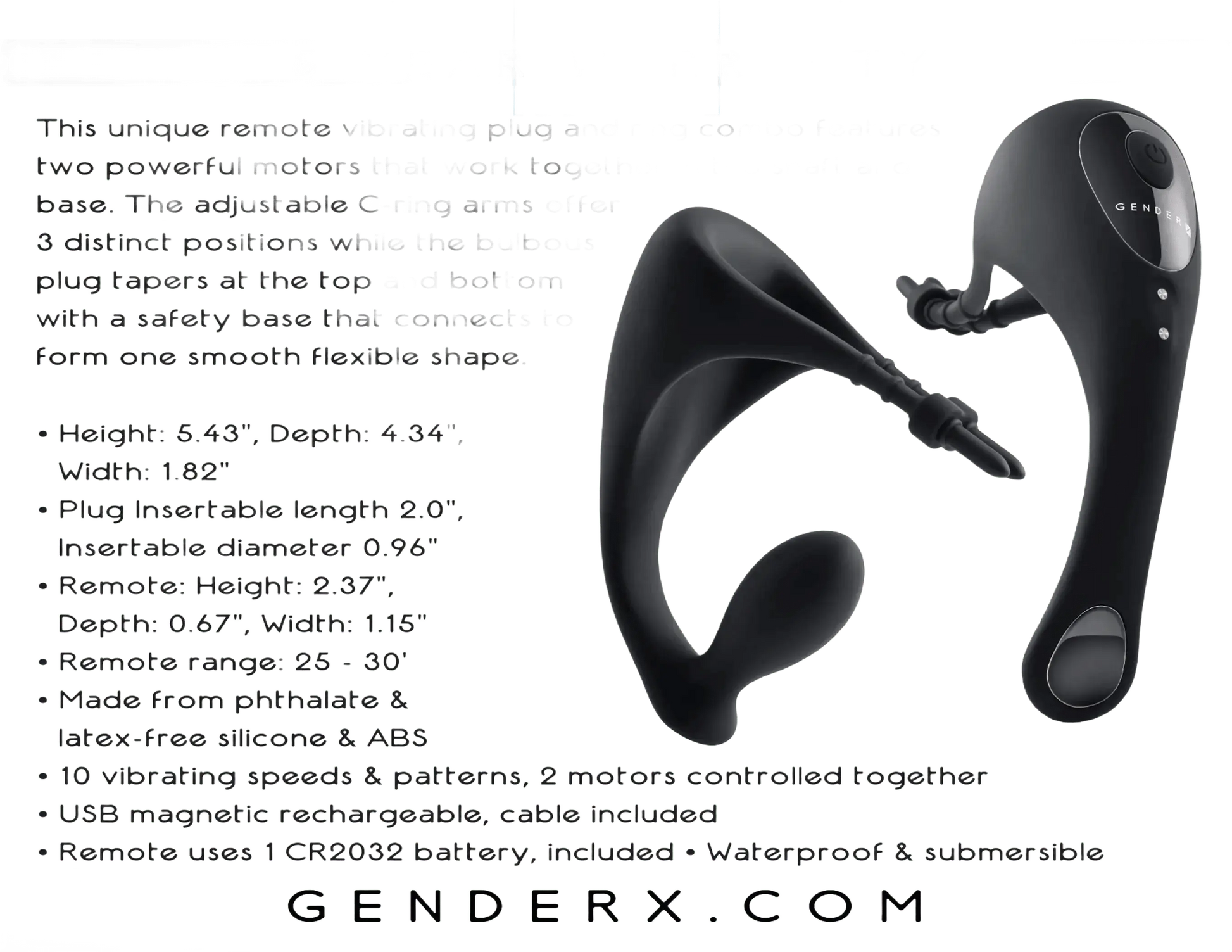 GENDER X BACK IT UP Evolved Novelties