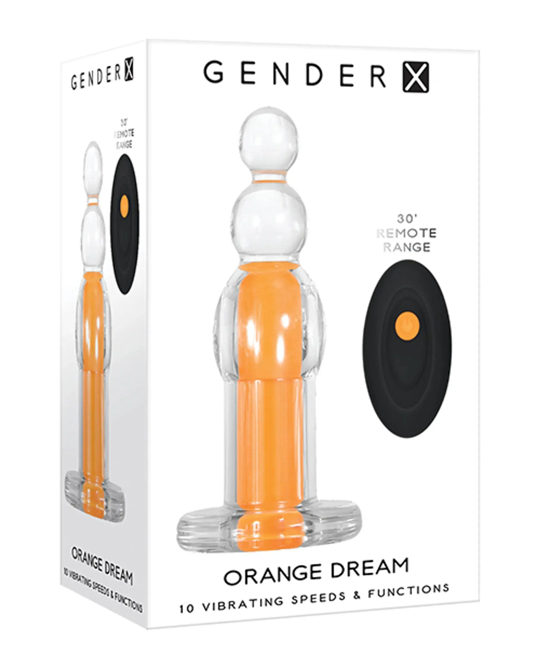 Gender X Orange Dream Beaded Vibrator Evolved Novelties