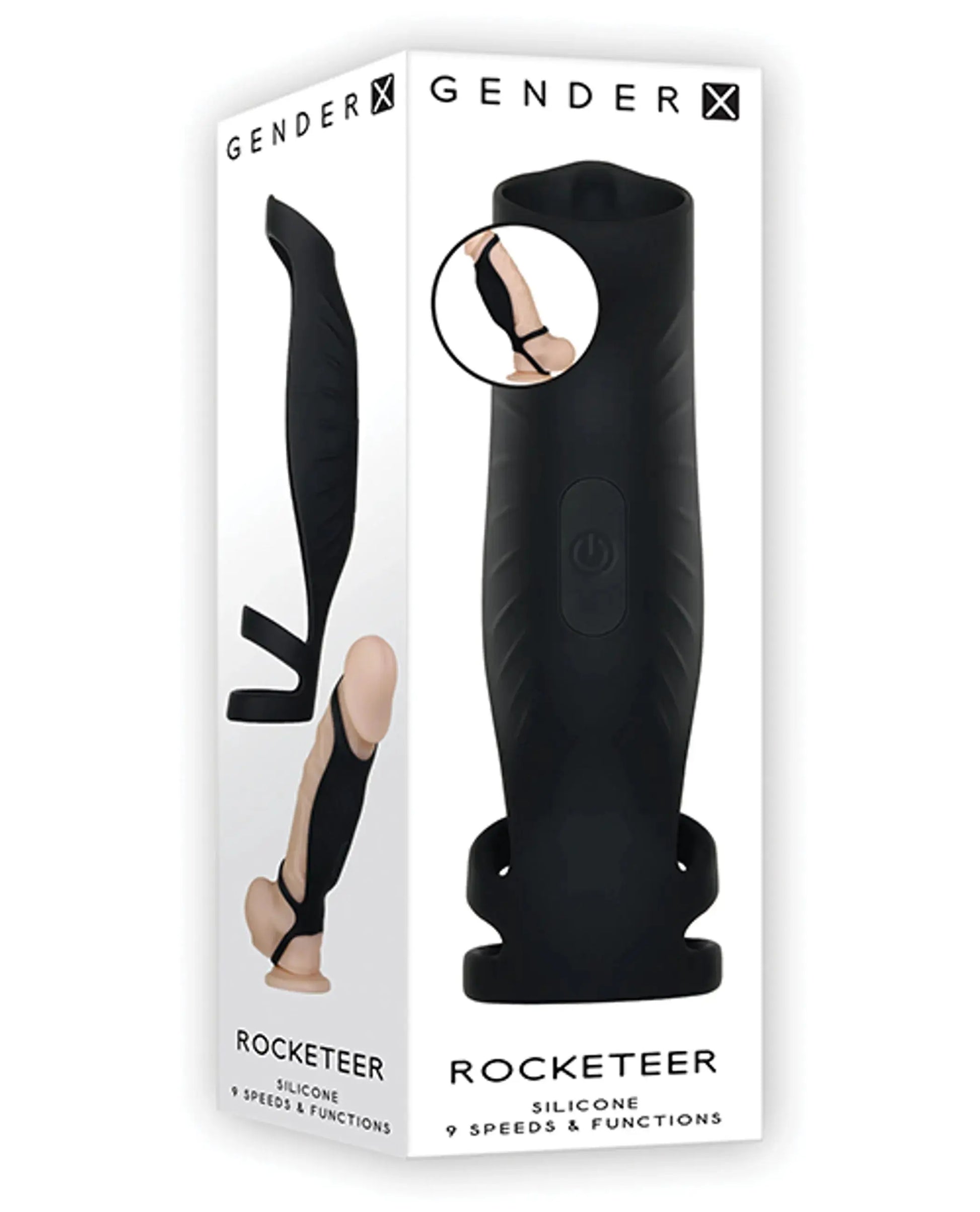 Gender X Rocketeer Vibrating Sheath Evolved Novelties