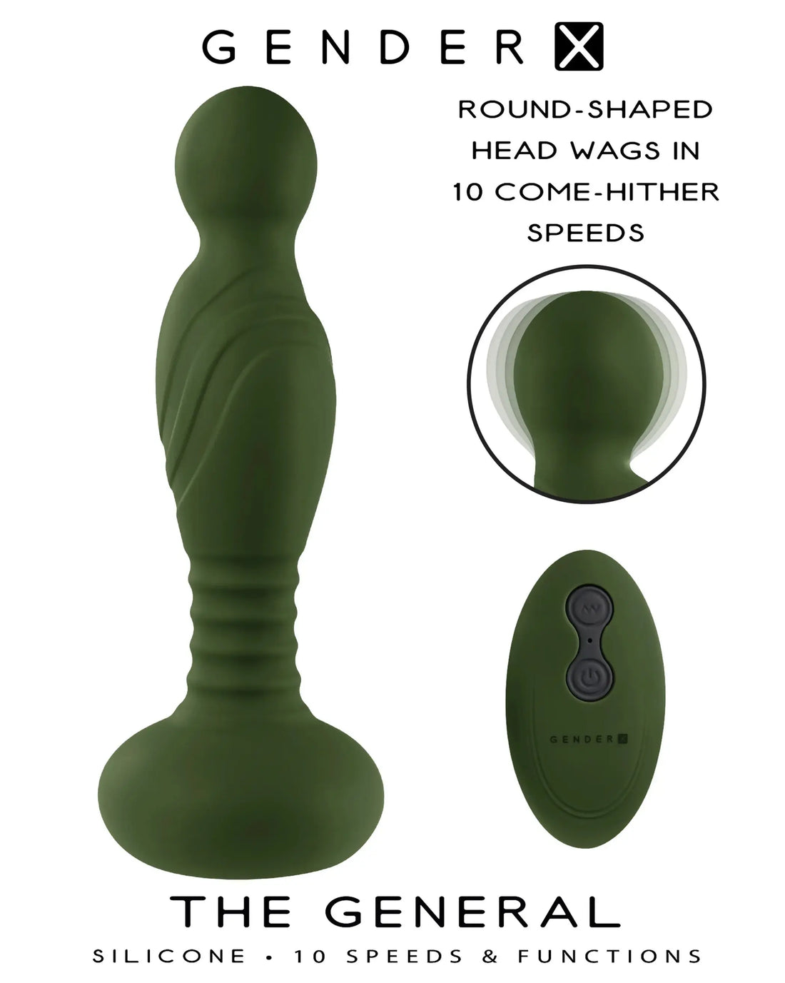 Gender X The General Prostate Massager Evolved Novelties