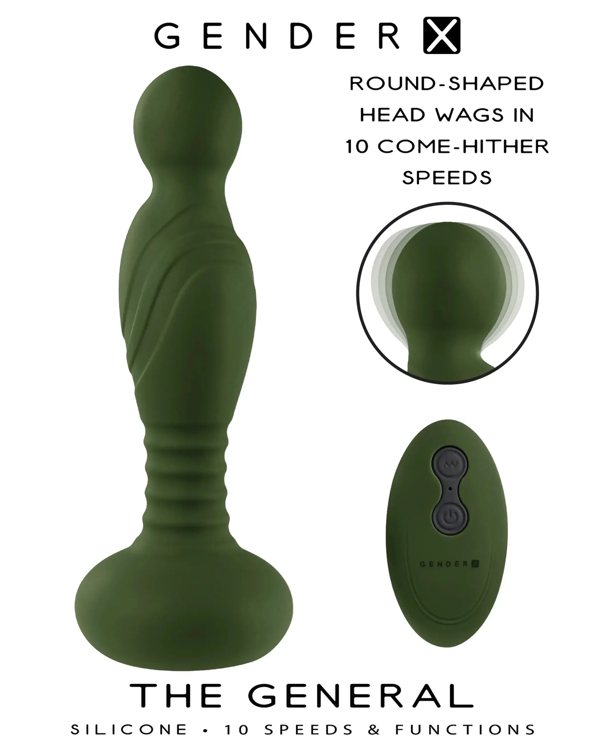 Gender X The General Prostate Massager Evolved Novelties