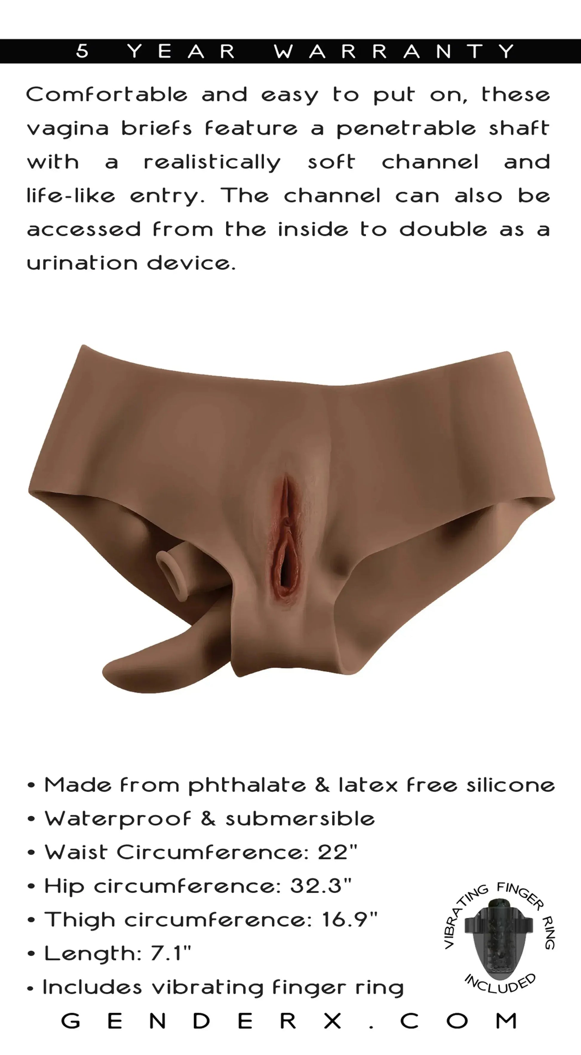 Gender X Undergarments Briefs Dark Evolved Novelties