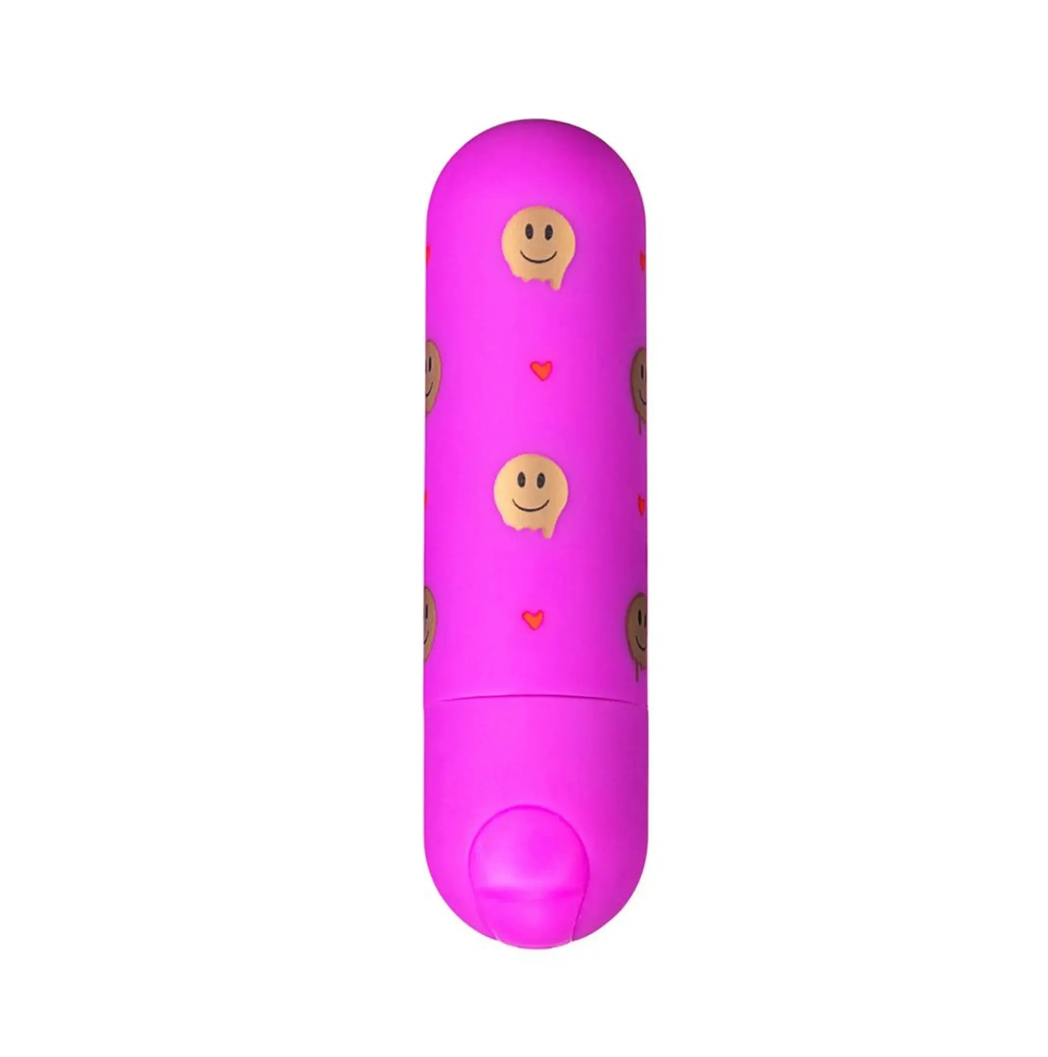 Giggly Mini Bullet Vibrator With Smiley Face Pattern Maia Toys