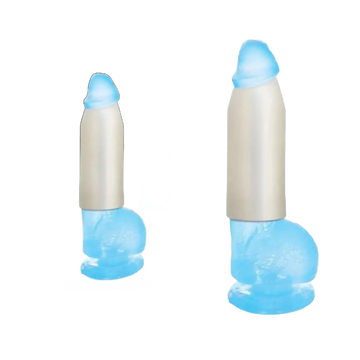 GIRTH SLEEVE 1IN EXTRA GIRTH TRANSLUCENT 7IN TRIM-TO-FIT Doctor Love