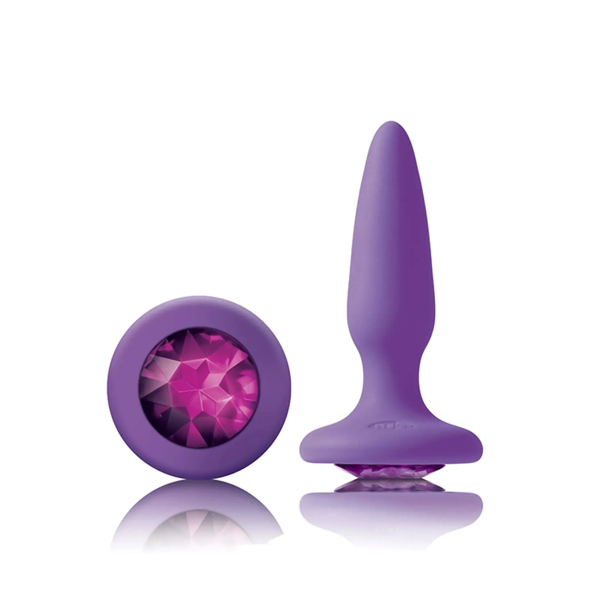 Glams Mini Purple Gem Butt Plug NS Novelties