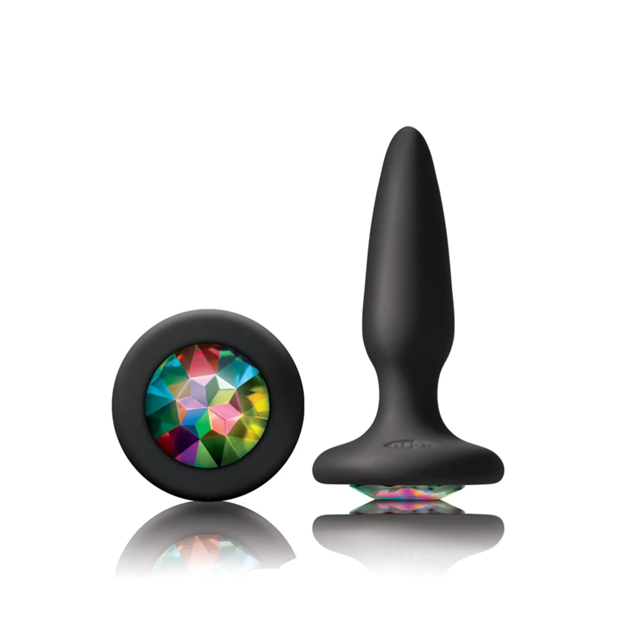 Glams Mini Rainbow Gem Butt Plug NS Novelties