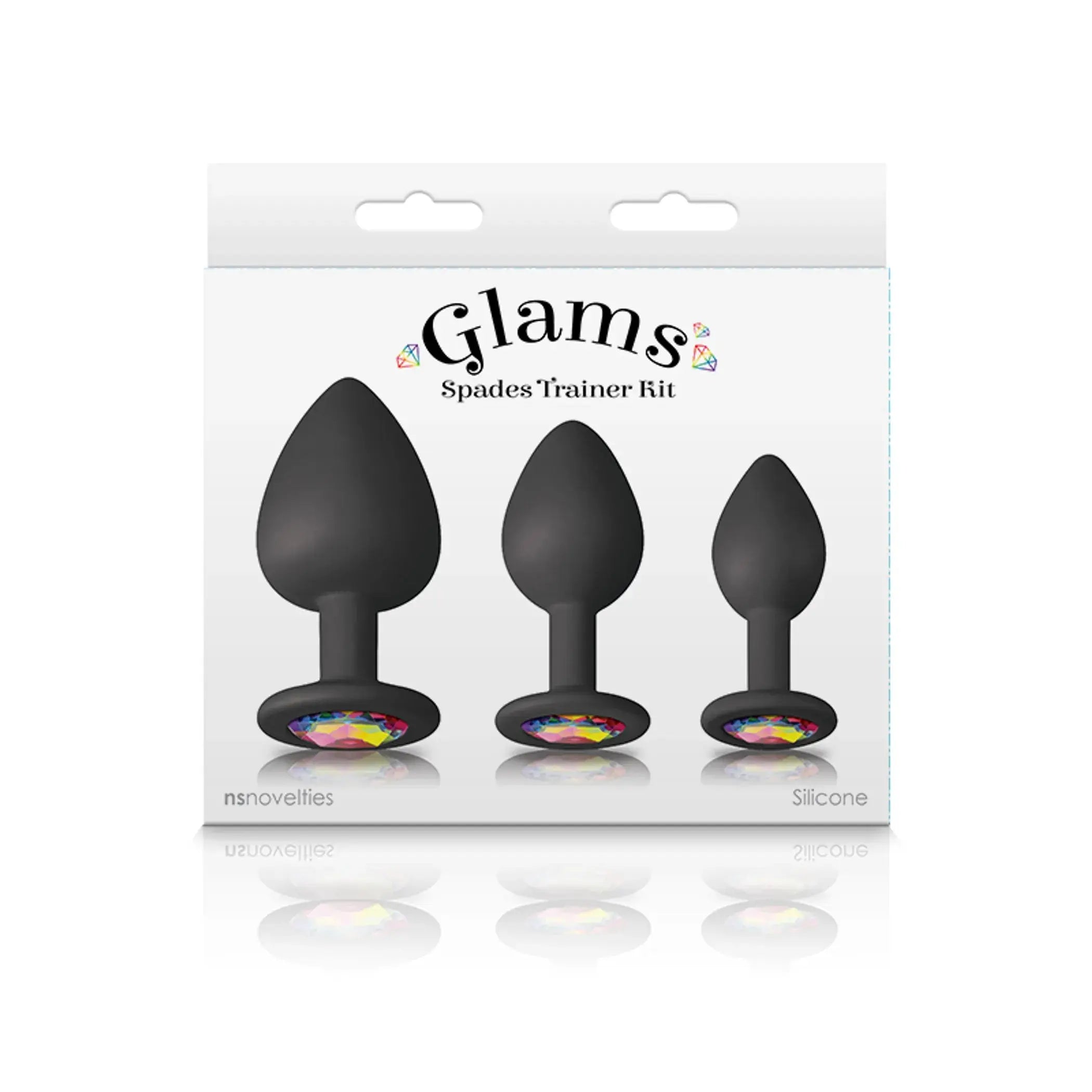 Glams Spades Trainer Kit Black NS Novelties