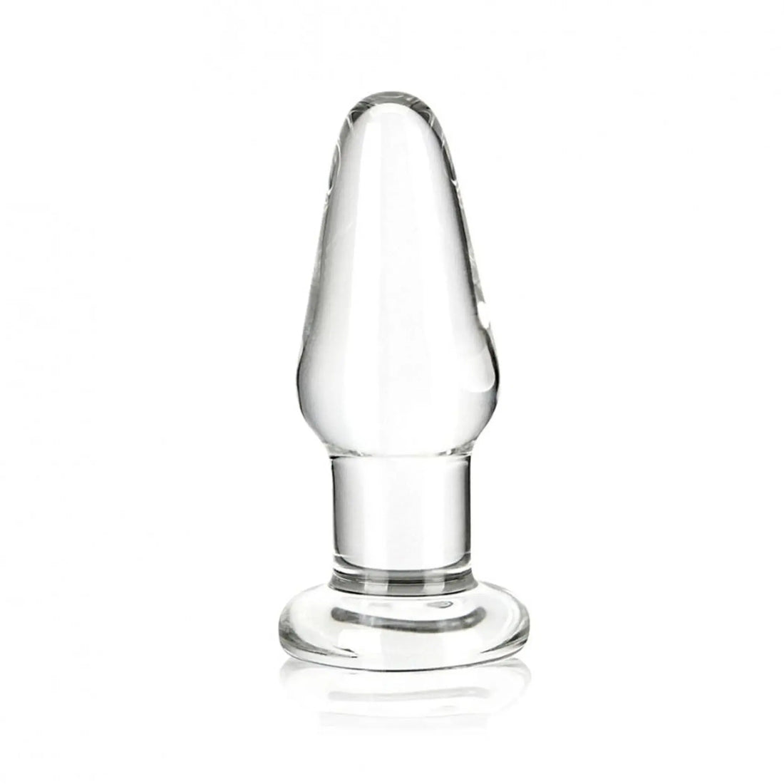 Glas Glass Butt Plug 3.5" Electric / Hustler Lingerie