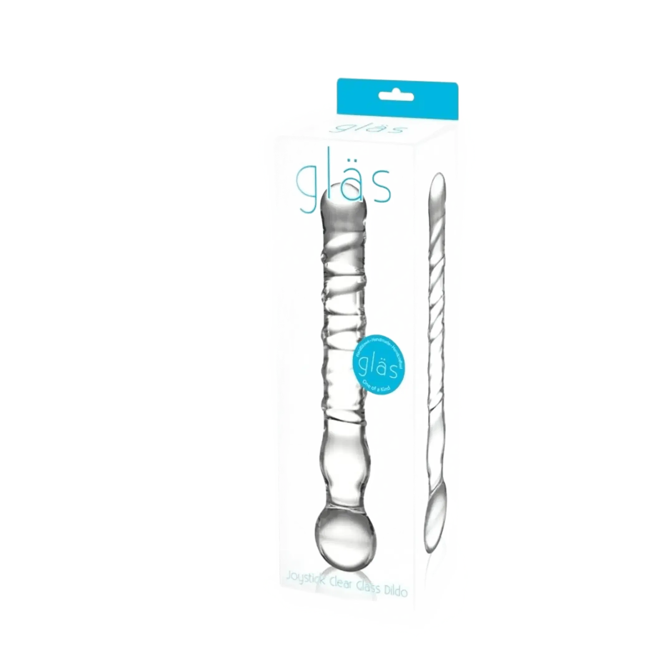 GLAS JOYSTICK CLEAR GLASS DILDO Electric / Hustler Lingerie