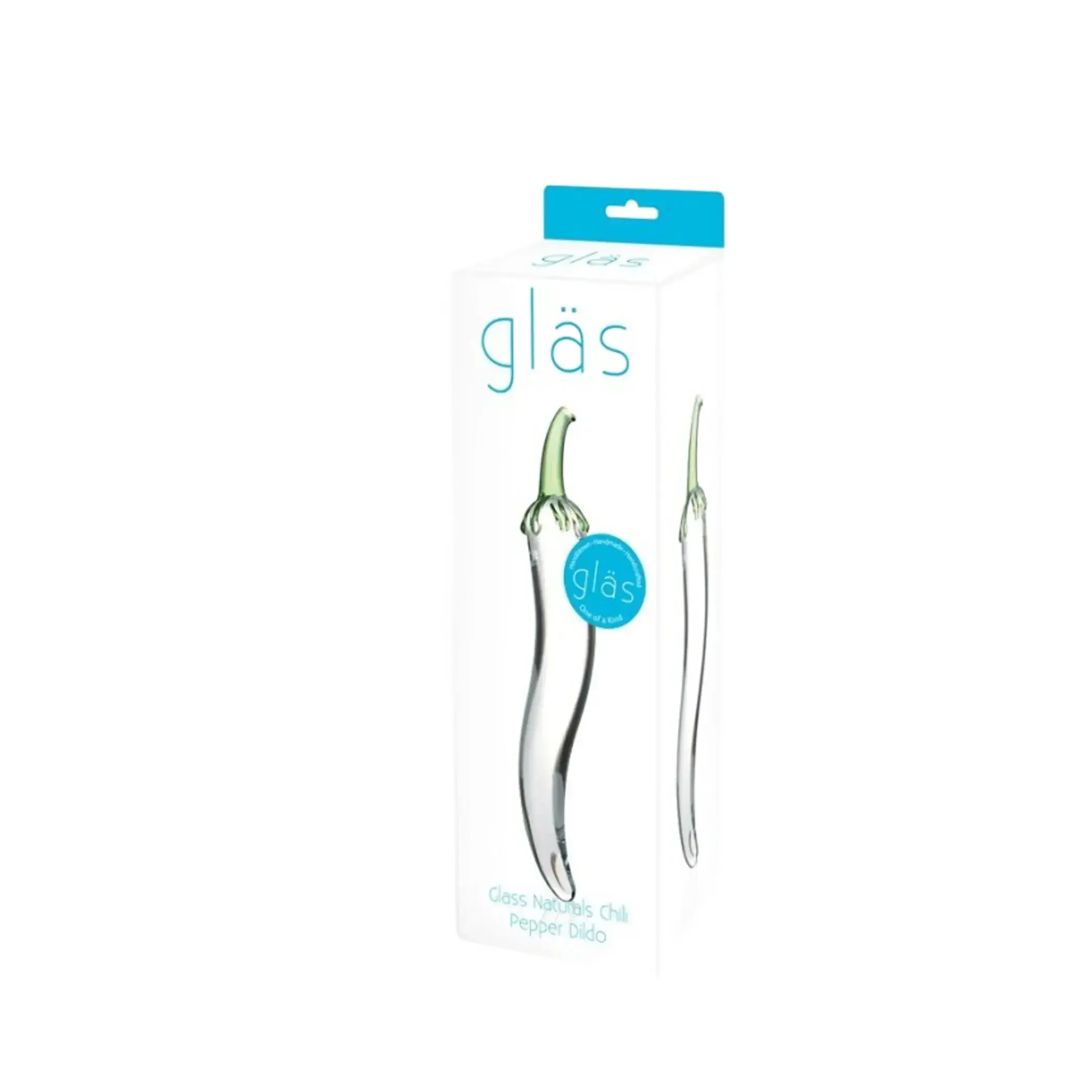 GLAS NATURALS CHILI PEPPER DILDO Electric / Hustler Lingerie