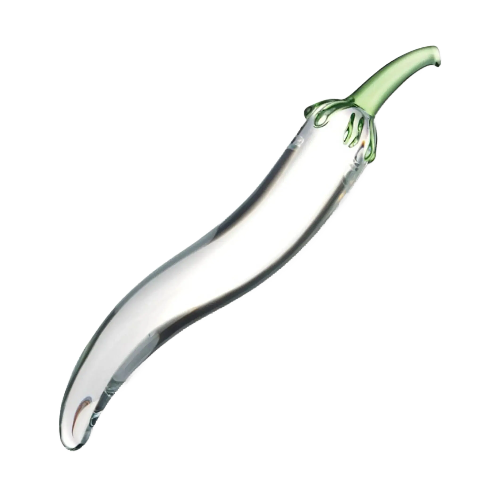 GLAS NATURALS CHILI PEPPER DILDO Electric / Hustler Lingerie